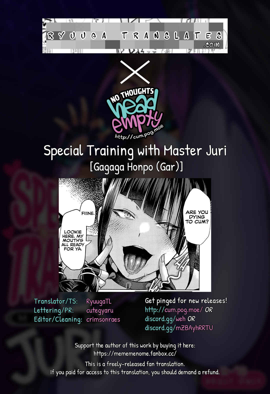 Page 25 Chapter Unknown_0f4a Street Fighter - Special Training With Master Juri