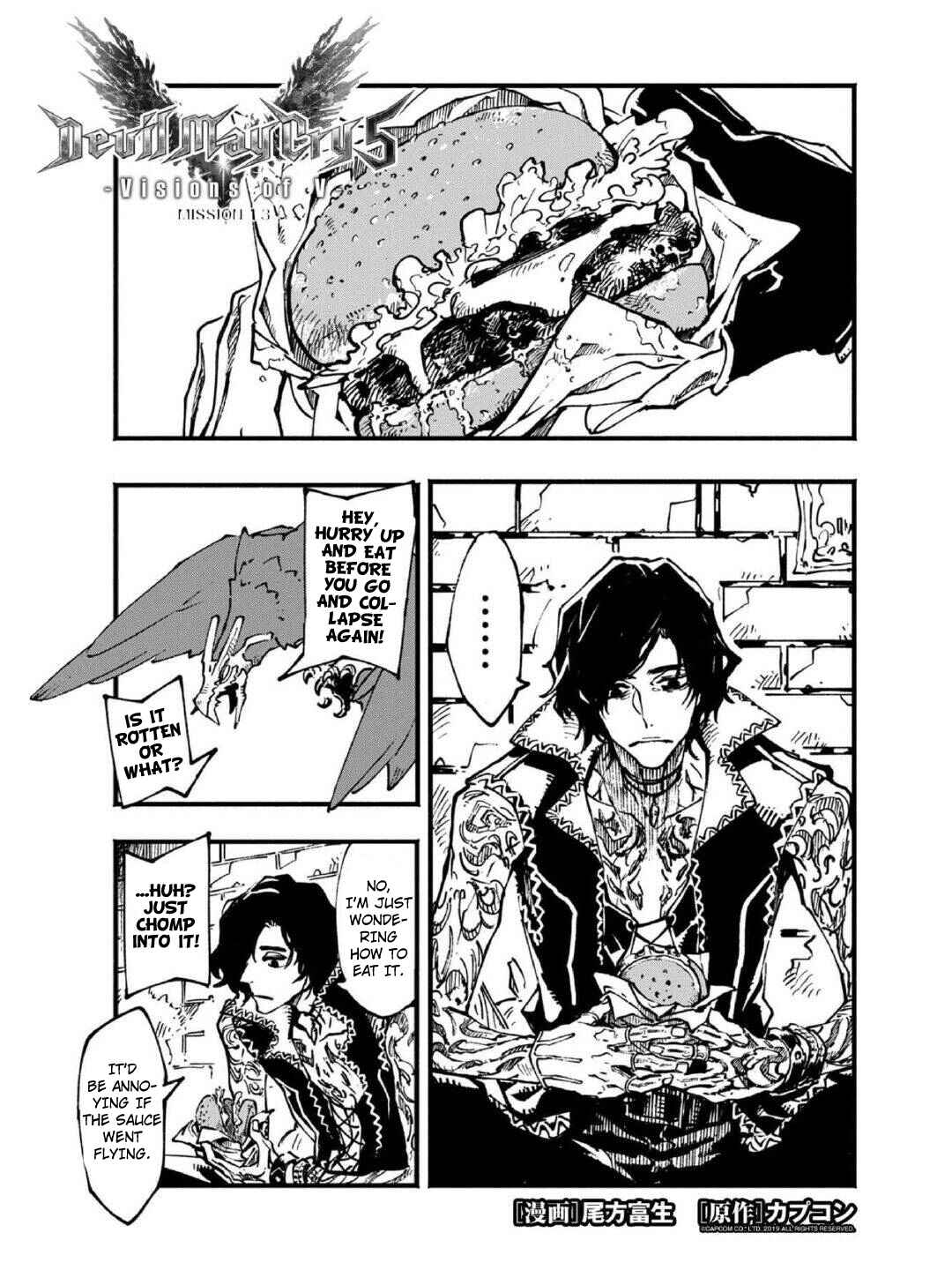 Page 1 Chapter 13 Devil May Cry 5 – Visions of V –