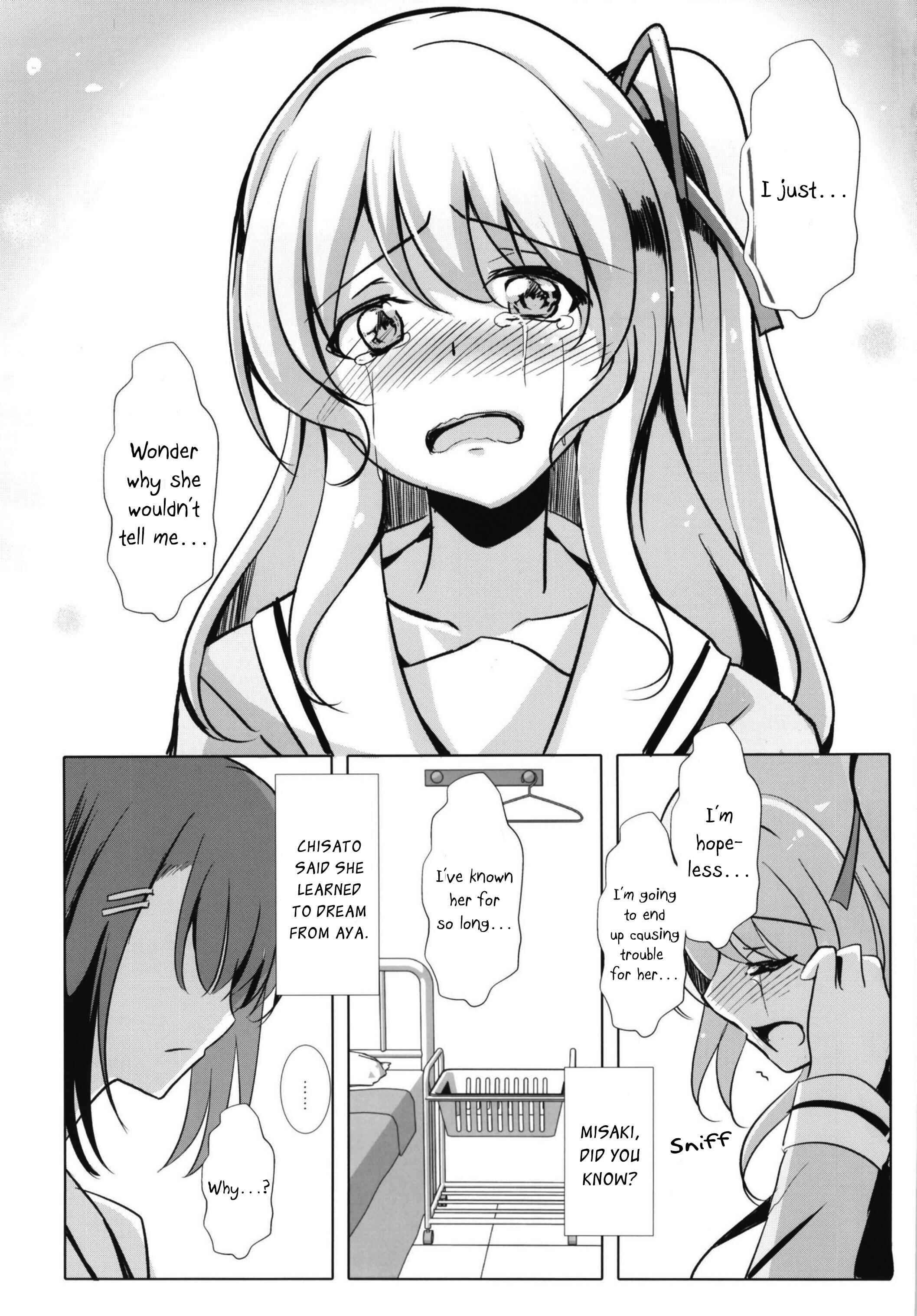 Page 29 Chapter Unknown_0e9a Bang Dream! - Shirasagi-san! No AyaChisa in the corridors! (Doujinshi)