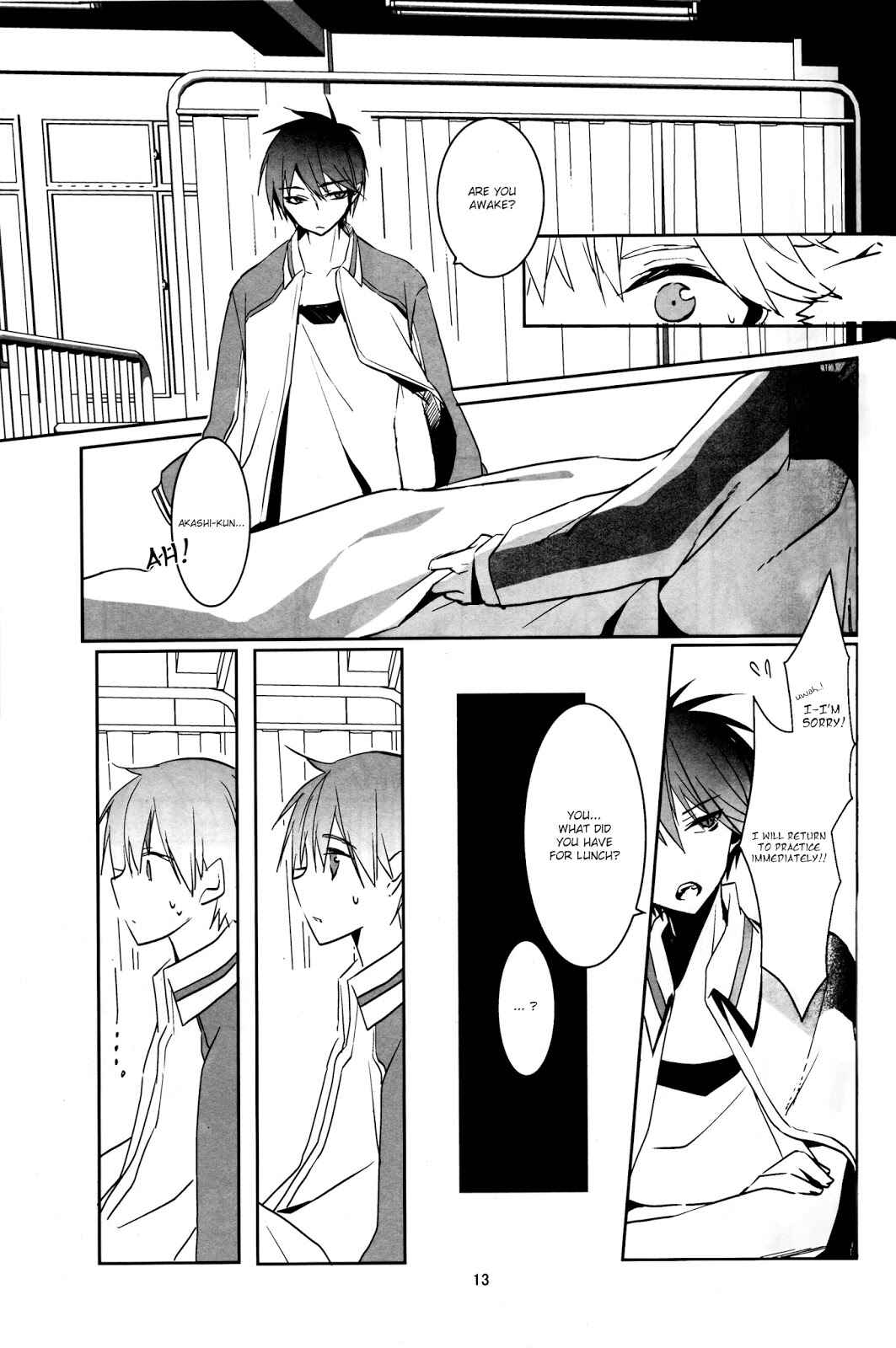 Page 12 Chapter Unknown_5ebf Kuroko no Basket - Koukishin wa, Neko wo (Doujinshi)