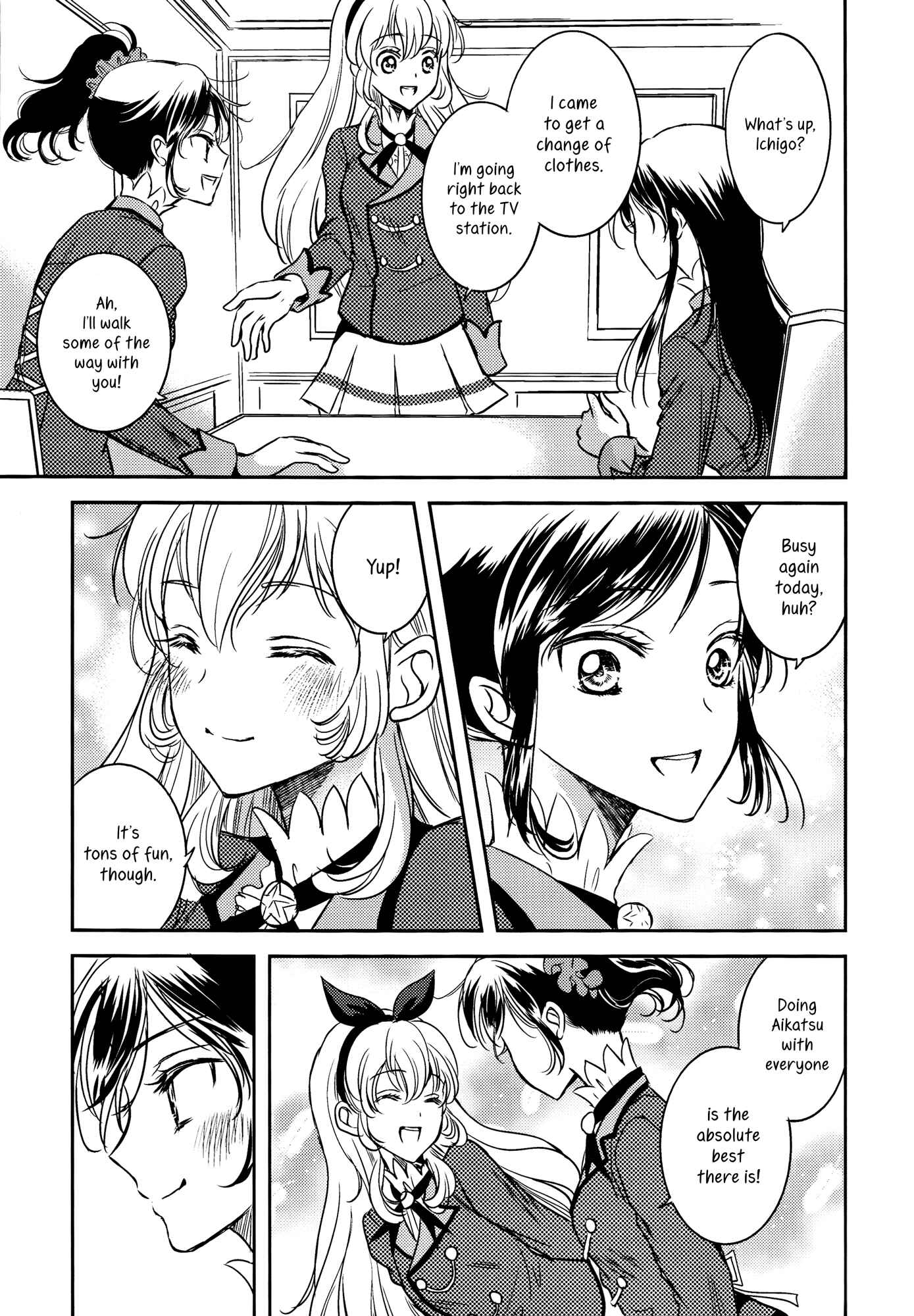 Page 26 Chapter Unknown_ec35 Aikatsu! - Even If You Become the Top Idol (Doujinshi)