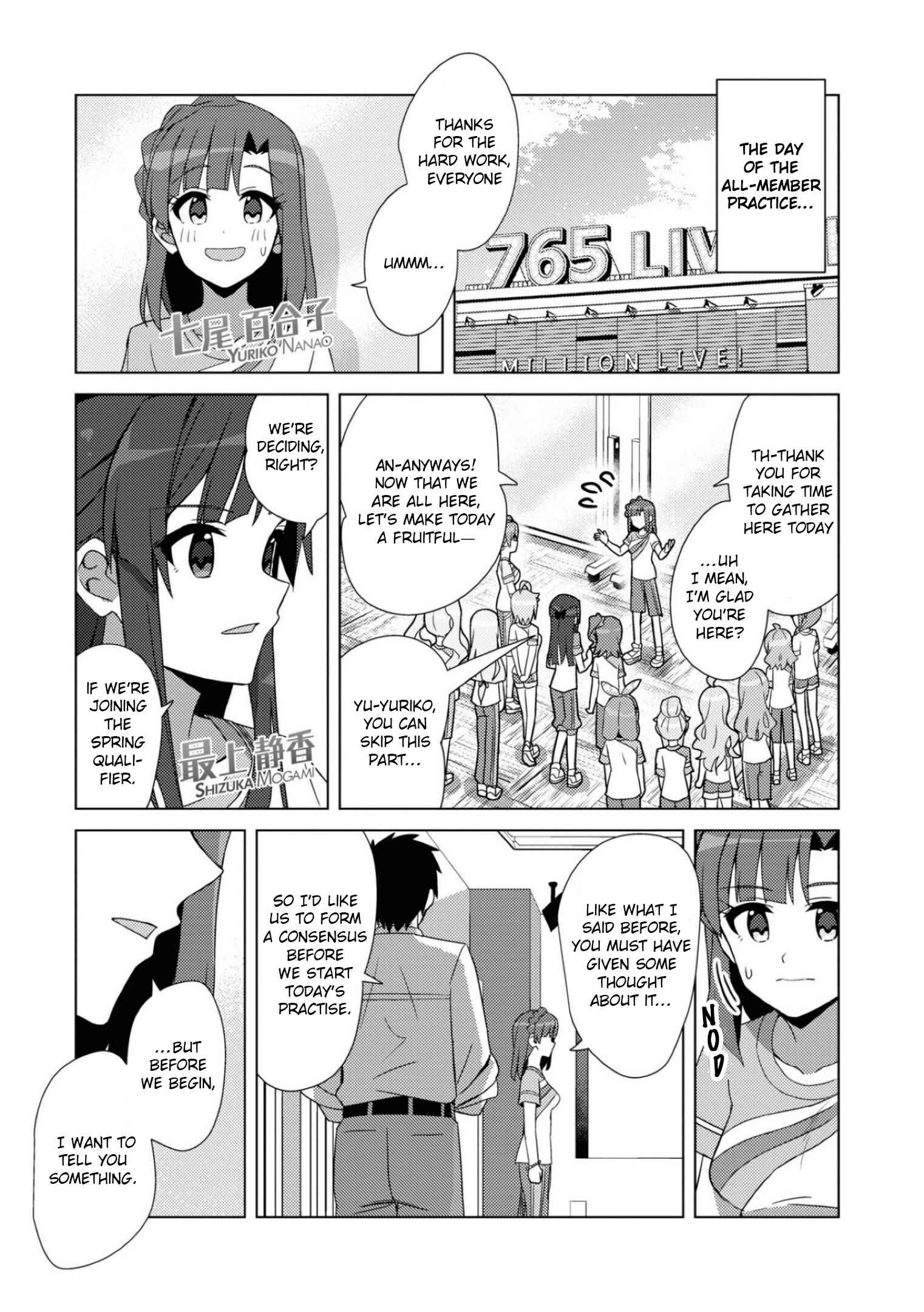 Page 1 Chapter 28 THE iDOLM@STER Million Live! Theater Days - Brand New Song