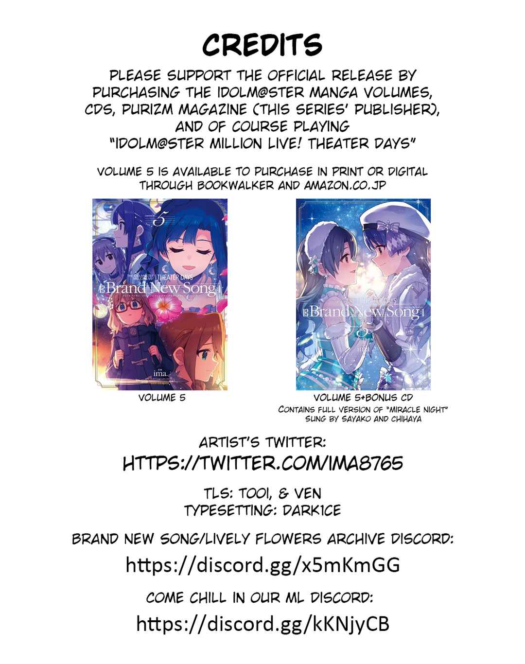Page 33 Chapter 31 THE iDOLM@STER Million Live! Theater Days - Brand New Song