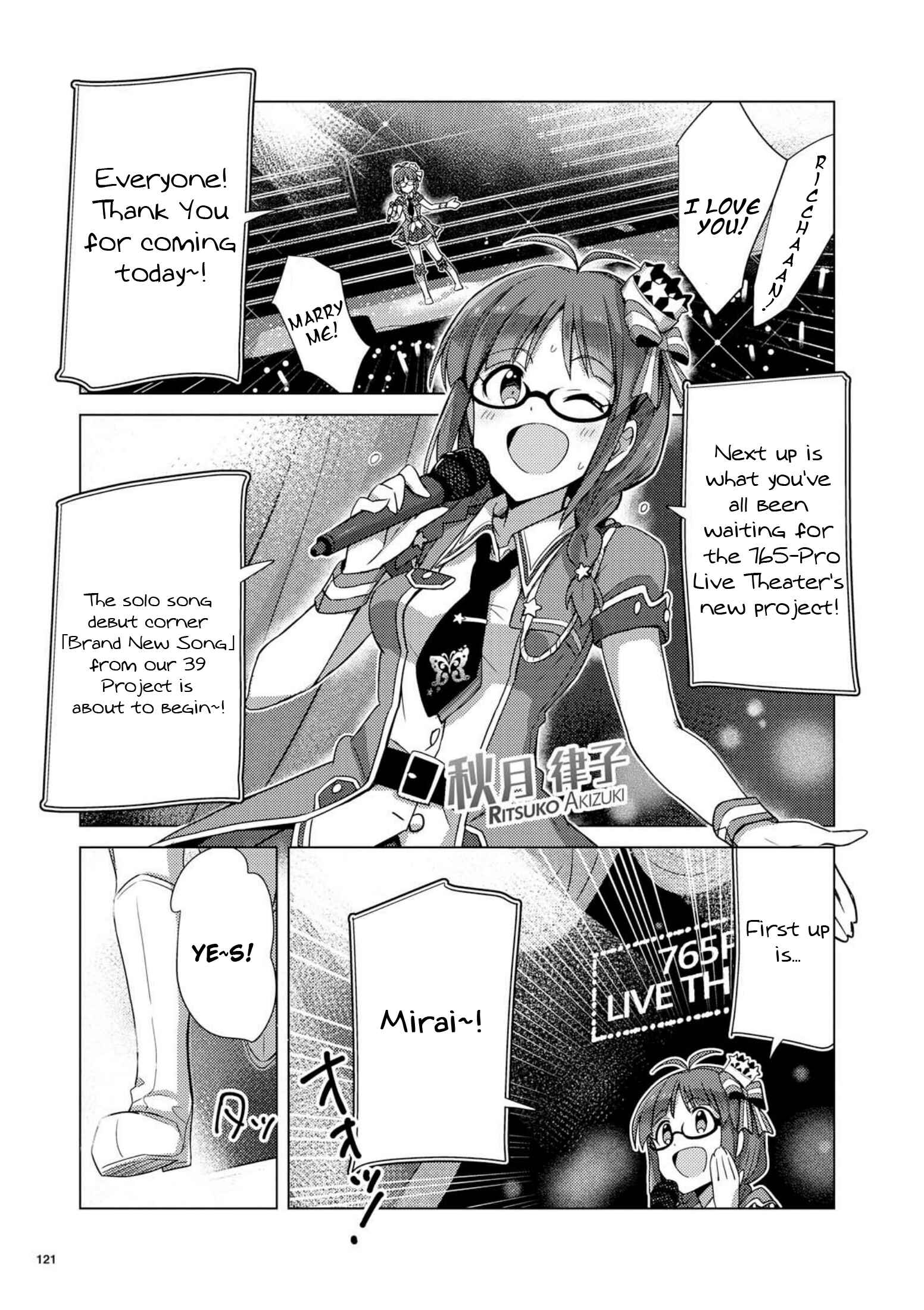 Page 1 Chapter 5 THE iDOLM@STER Million Live! Theater Days - Brand New Song