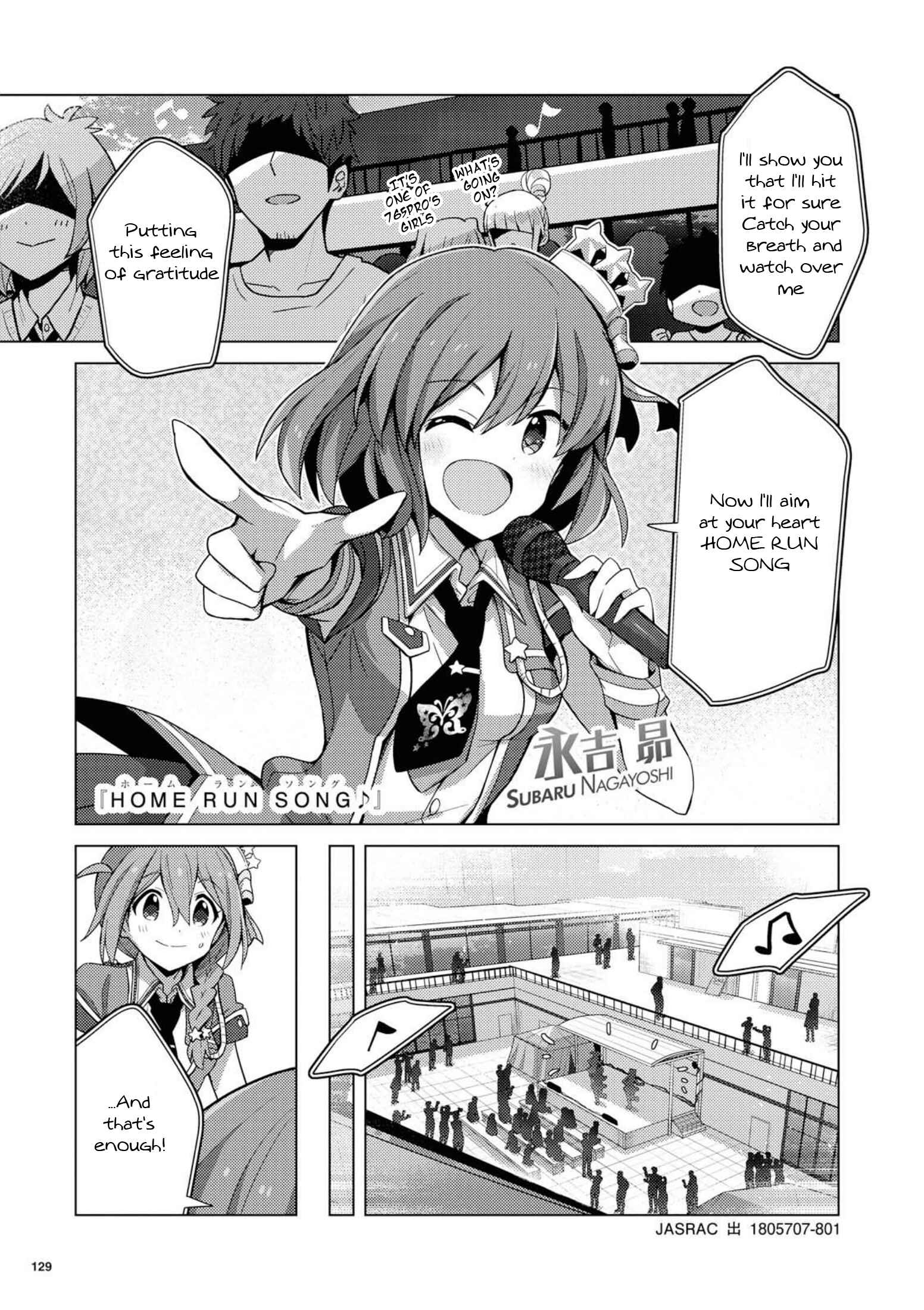 Page 1 Chapter 6 THE iDOLM@STER Million Live! Theater Days - Brand New Song