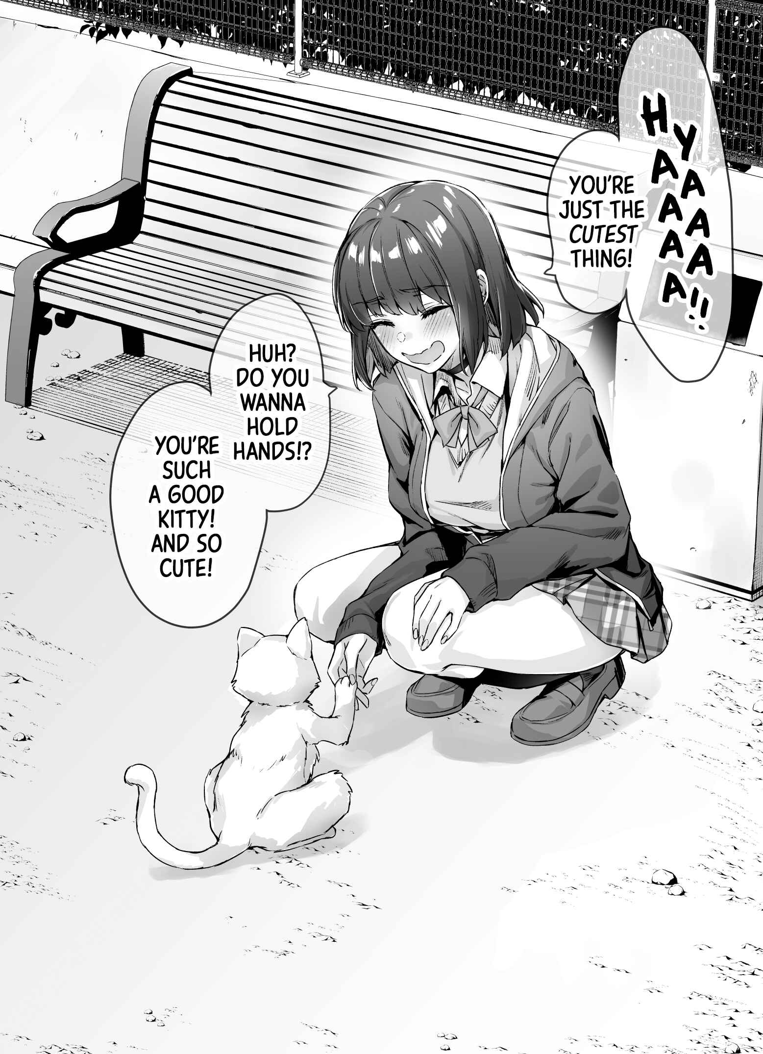 Page 1 Chapter 4 The Tsuntsuntsuntsuntsuntsuntsuntsuntsuntsuntsundere Girl Getting Less and Less Tsun Day by Day