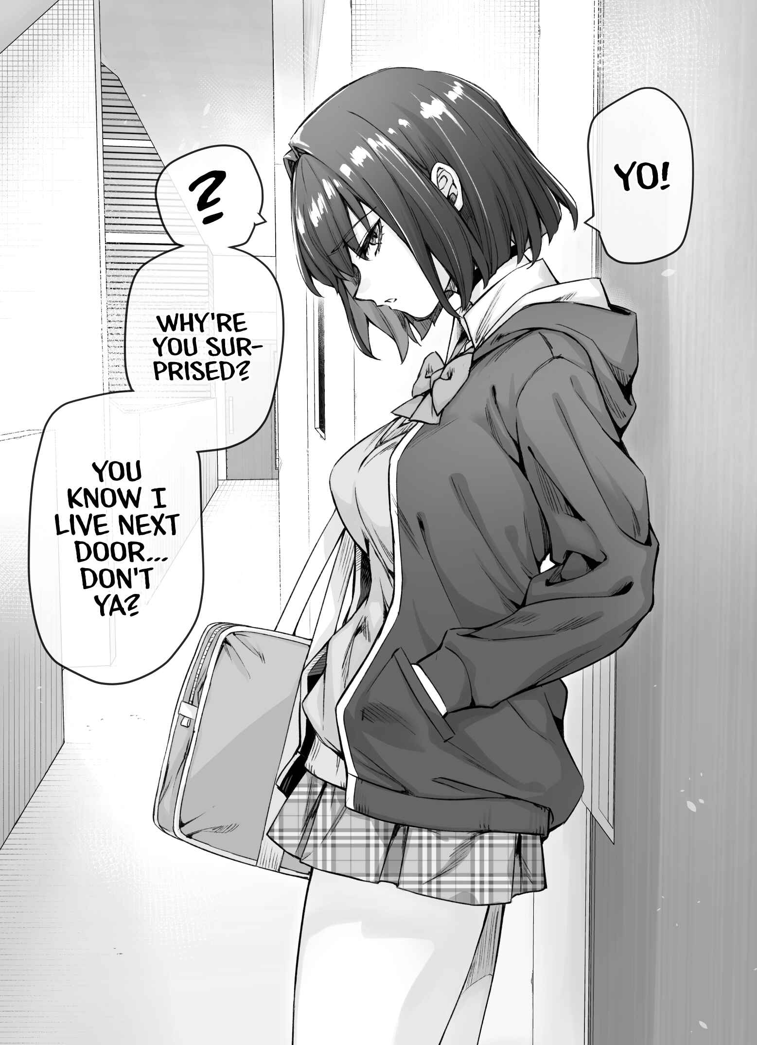 Page 1 Chapter 9.1 The Tsuntsuntsuntsuntsuntsuntsuntsuntsuntsuntsundere Girl Getting Less and Less Tsun Day by Day