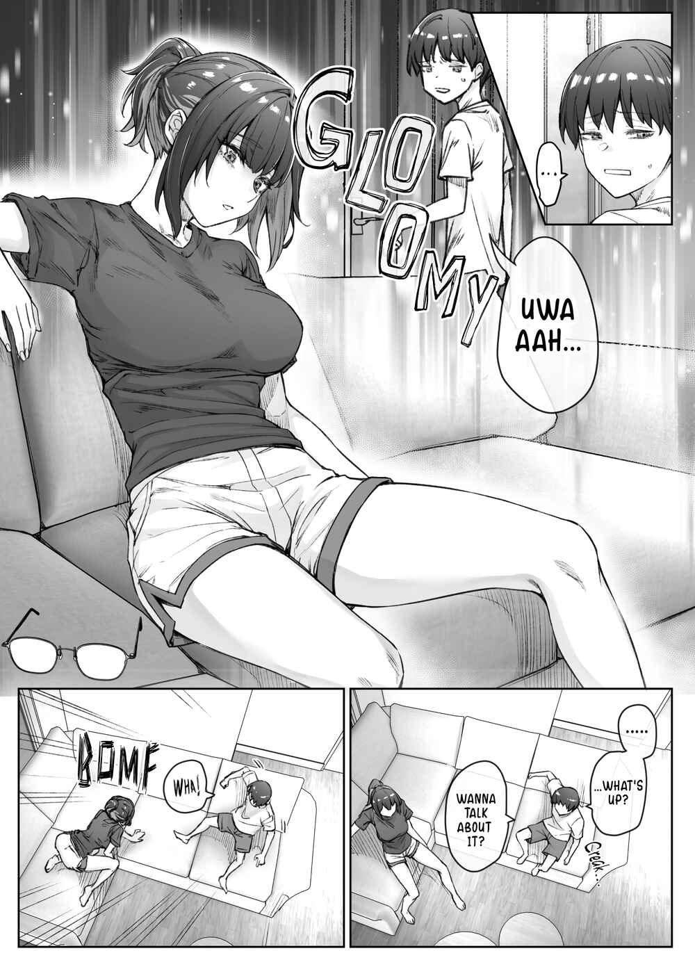 Page 1 Chapter 23.2 The Tsuntsuntsuntsuntsuntsuntsuntsuntsuntsuntsundere Girl Getting Less and Less Tsun Day by Day