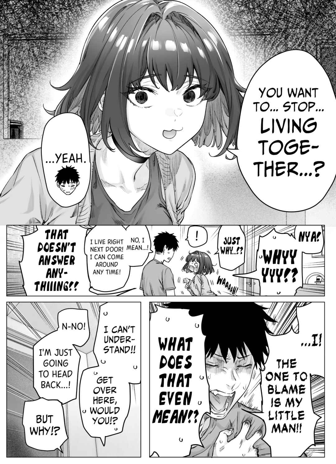 Page 1 Chapter 50 The Tsuntsuntsuntsuntsuntsuntsuntsuntsuntsuntsundere Girl Getting Less and Less Tsun Day by Day