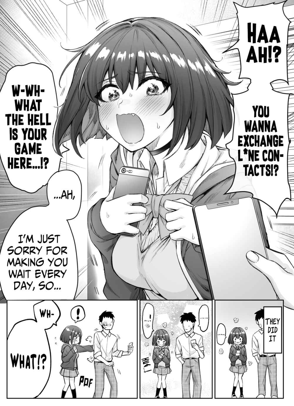 Page 1 Chapter 14.1 The Tsuntsuntsuntsuntsuntsuntsuntsuntsuntsuntsundere Girl Getting Less and Less Tsun Day by Day
