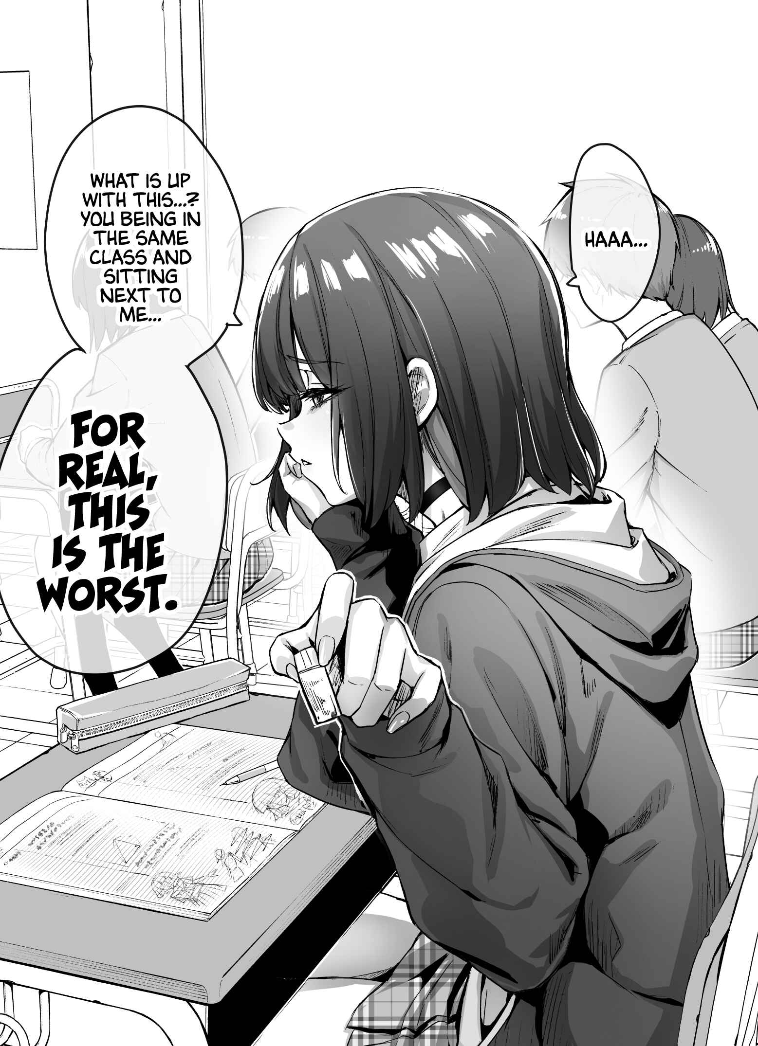 Page 1 Chapter 3 The Tsuntsuntsuntsuntsuntsuntsuntsuntsuntsuntsundere Girl Getting Less and Less Tsun Day by Day