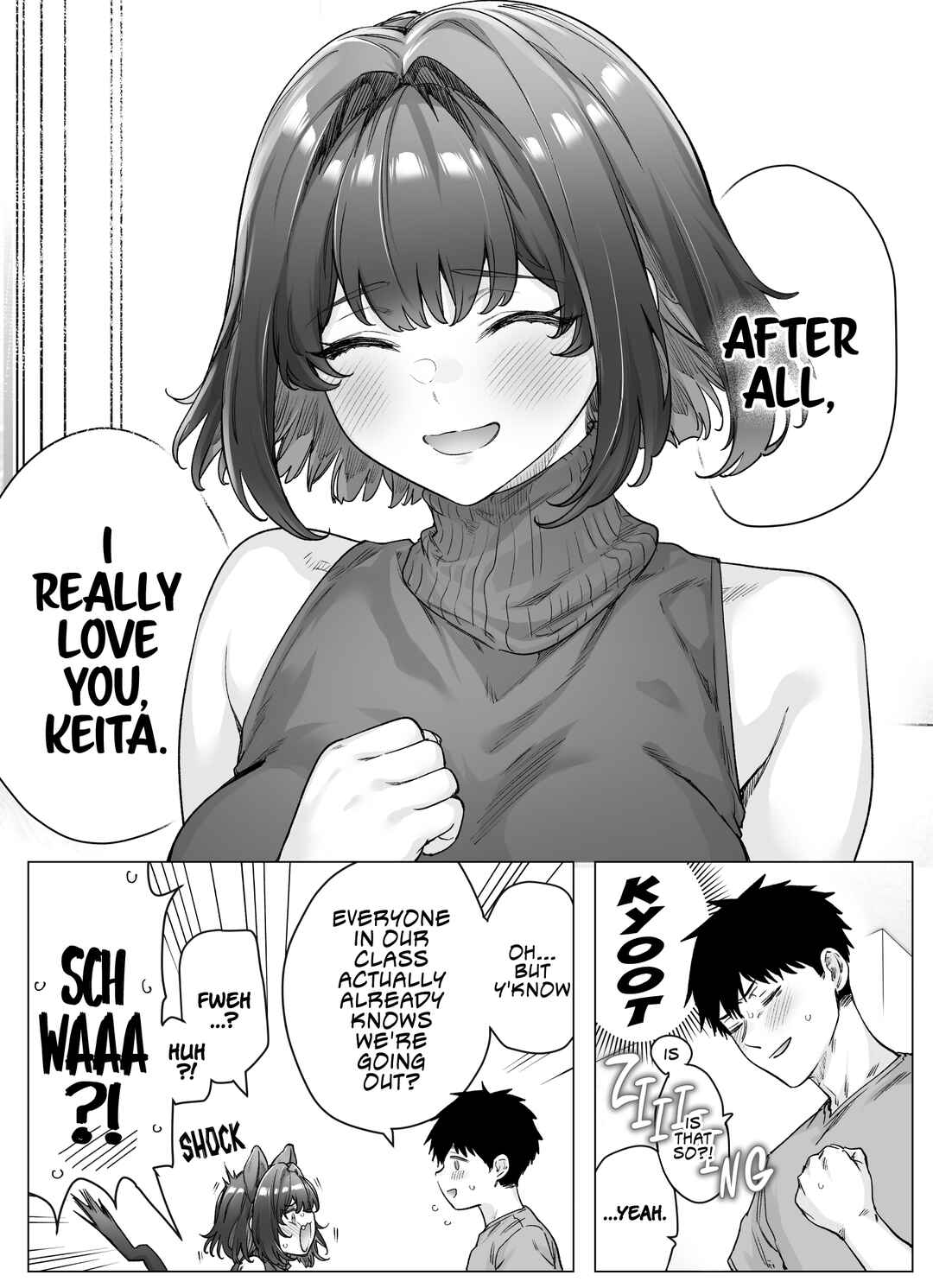 Page 2 Chapter 58 The Tsuntsuntsuntsuntsuntsuntsuntsuntsuntsuntsundere Girl Getting Less and Less Tsun Day by Day