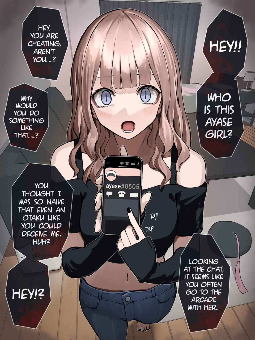 Page 1 Chapter 13 Jojoni Deremi ga Mashiteku Tsundere Gyaru