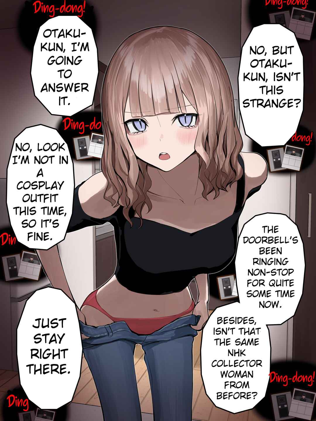 Page 1 Chapter 46 Jojoni Deremi ga Mashiteku Tsundere Gyaru