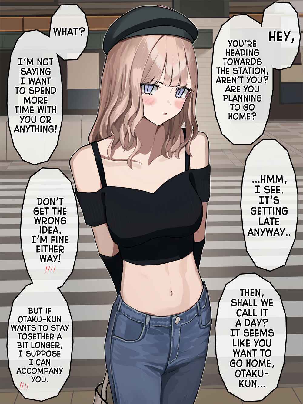 Page 1 Chapter 6 Jojoni Deremi ga Mashiteku Tsundere Gyaru