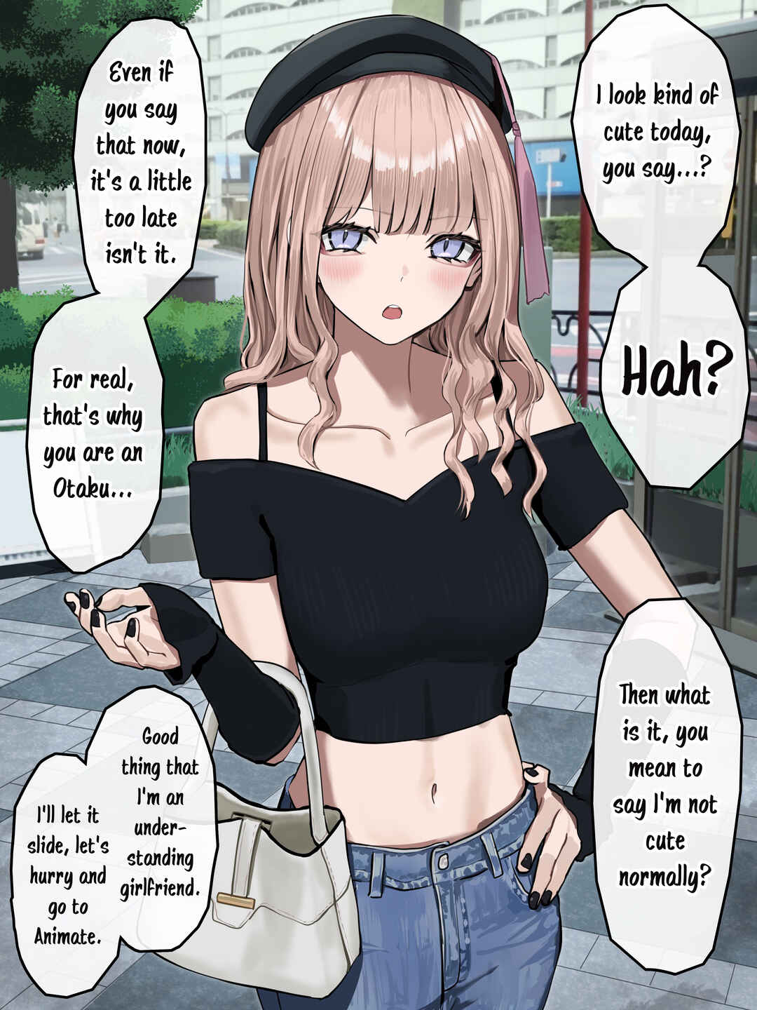 Page 1 Chapter 1 Jojoni Deremi ga Mashiteku Tsundere Gyaru