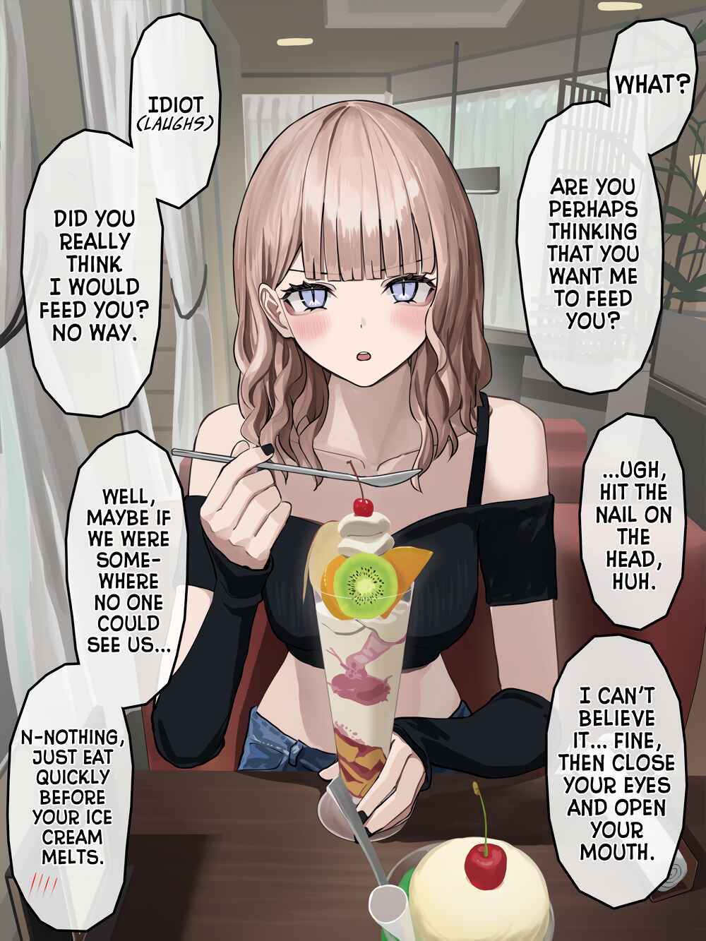 Page 1 Chapter 4 Jojoni Deremi ga Mashiteku Tsundere Gyaru