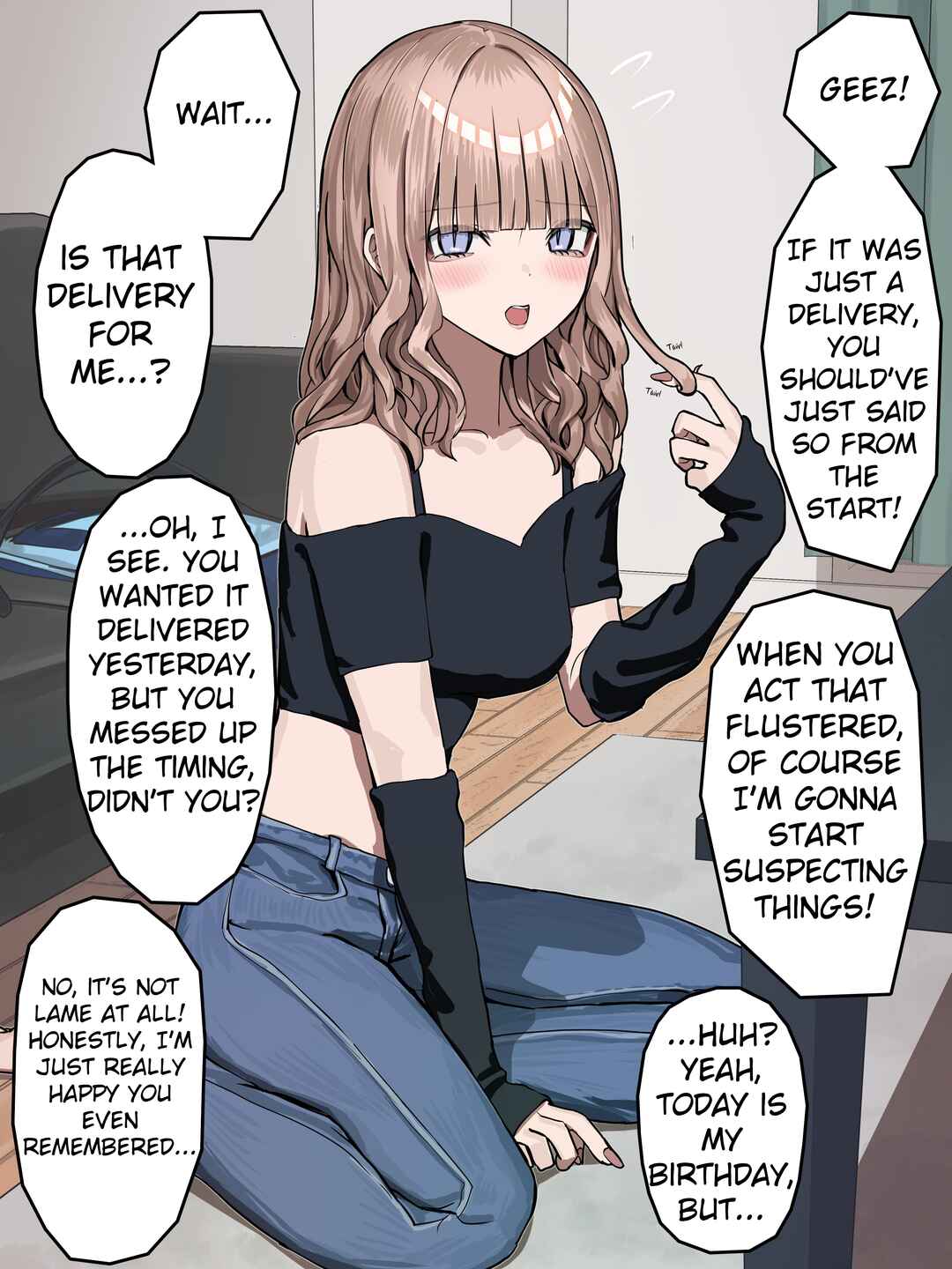 Page 1 Chapter 23 Jojoni Deremi ga Mashiteku Tsundere Gyaru