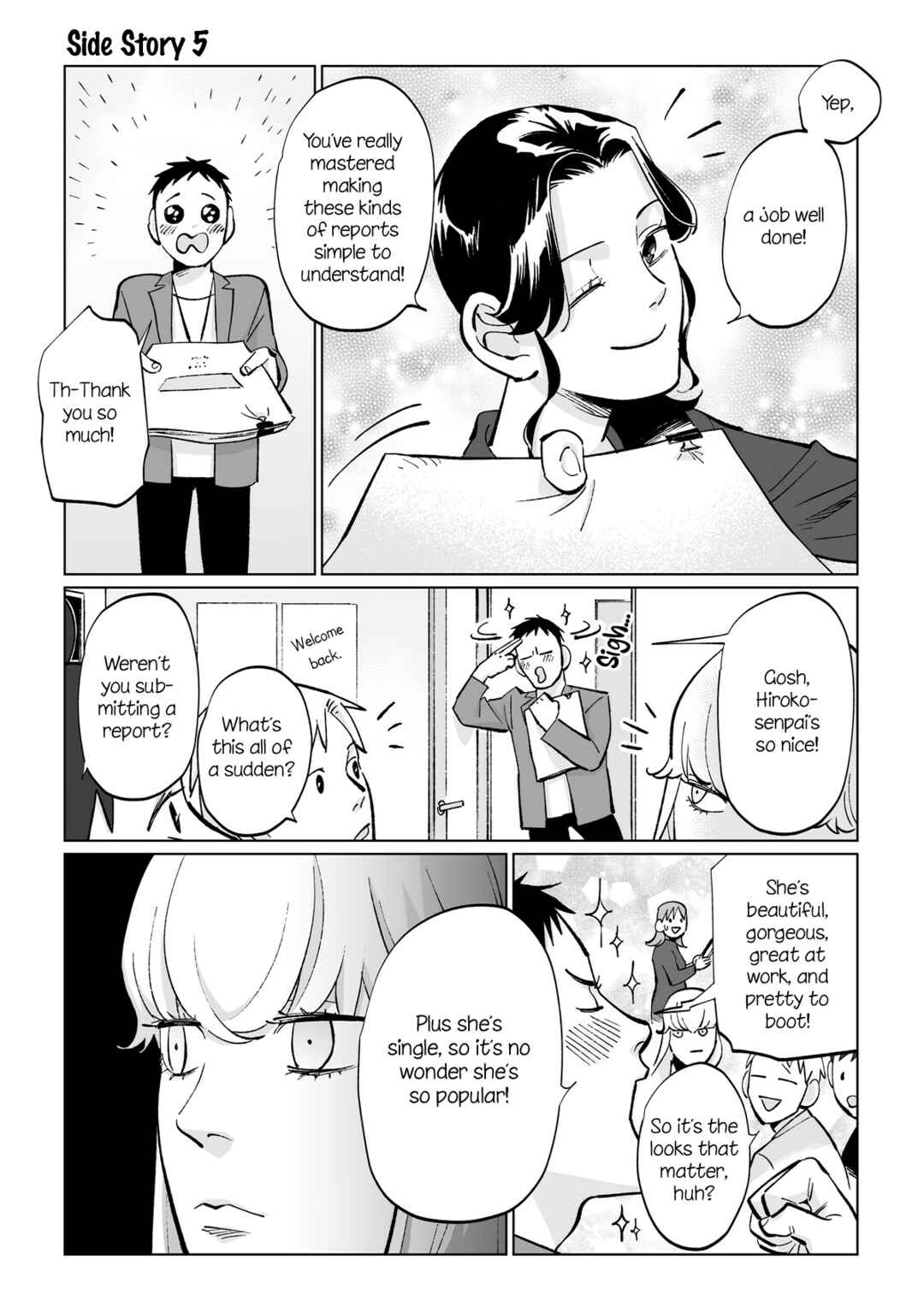 Page 1 Chapter 9.5 Ayaka is in Love with Hiroko!