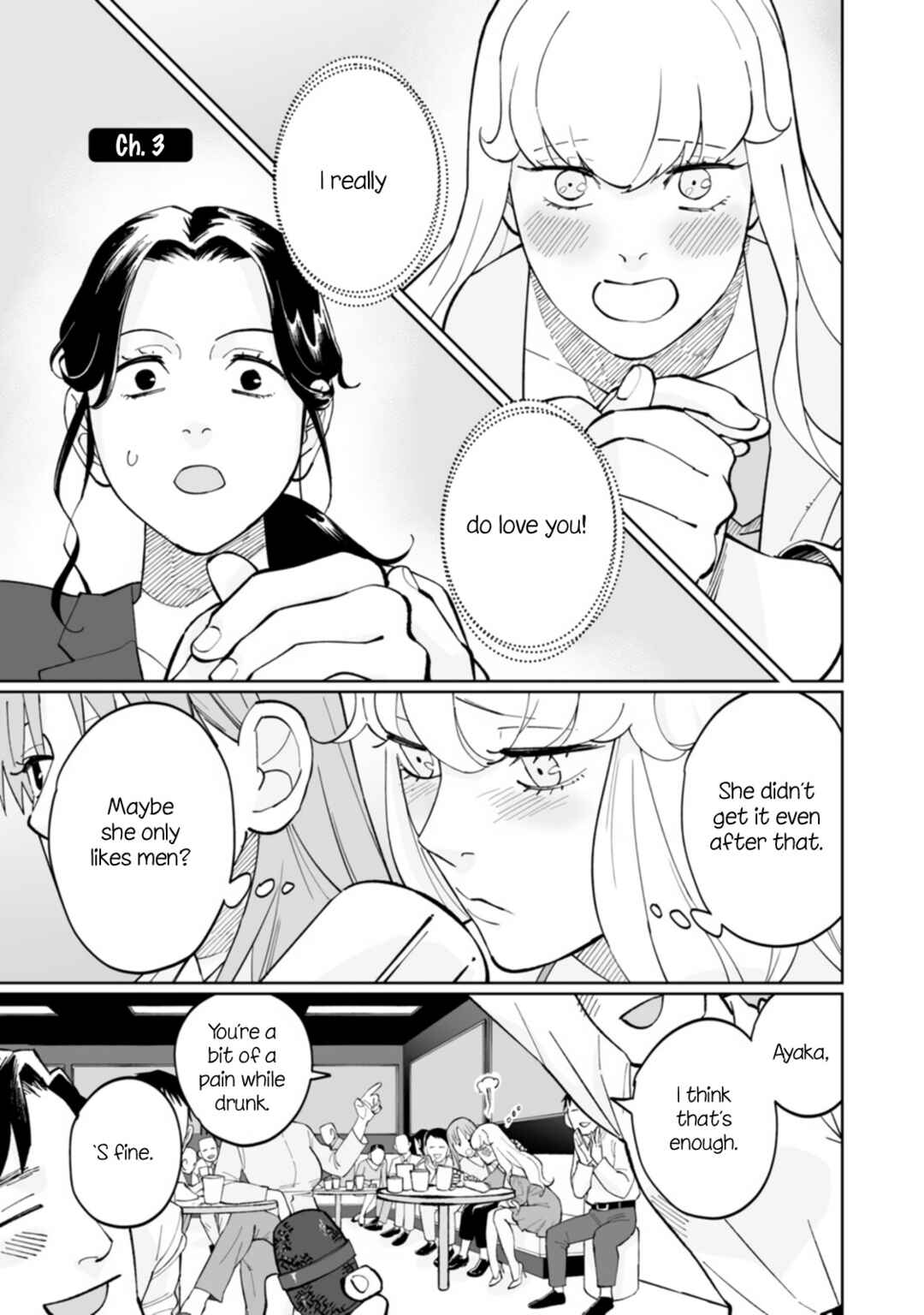 Page 1 Chapter 3 Ayaka is in Love with Hiroko!