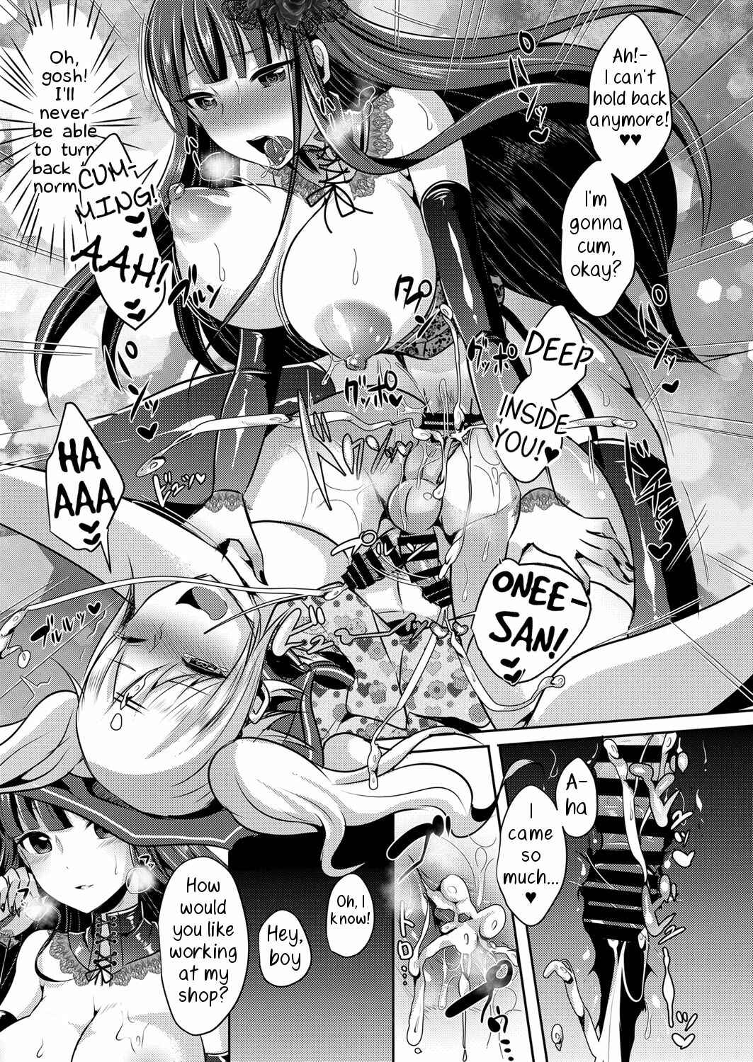 Page 18 Chapter 1 Boku ga Hitomebore Shita Gothic Onee-san wa Futanari datta Ken