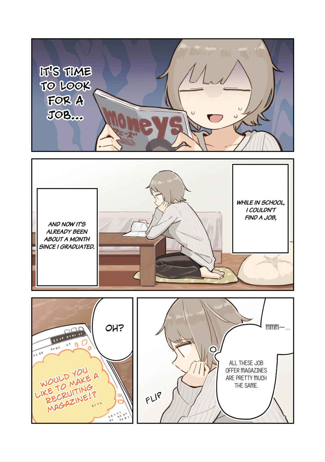 Page 4 Chapter 0 Hogushite, Yui-san