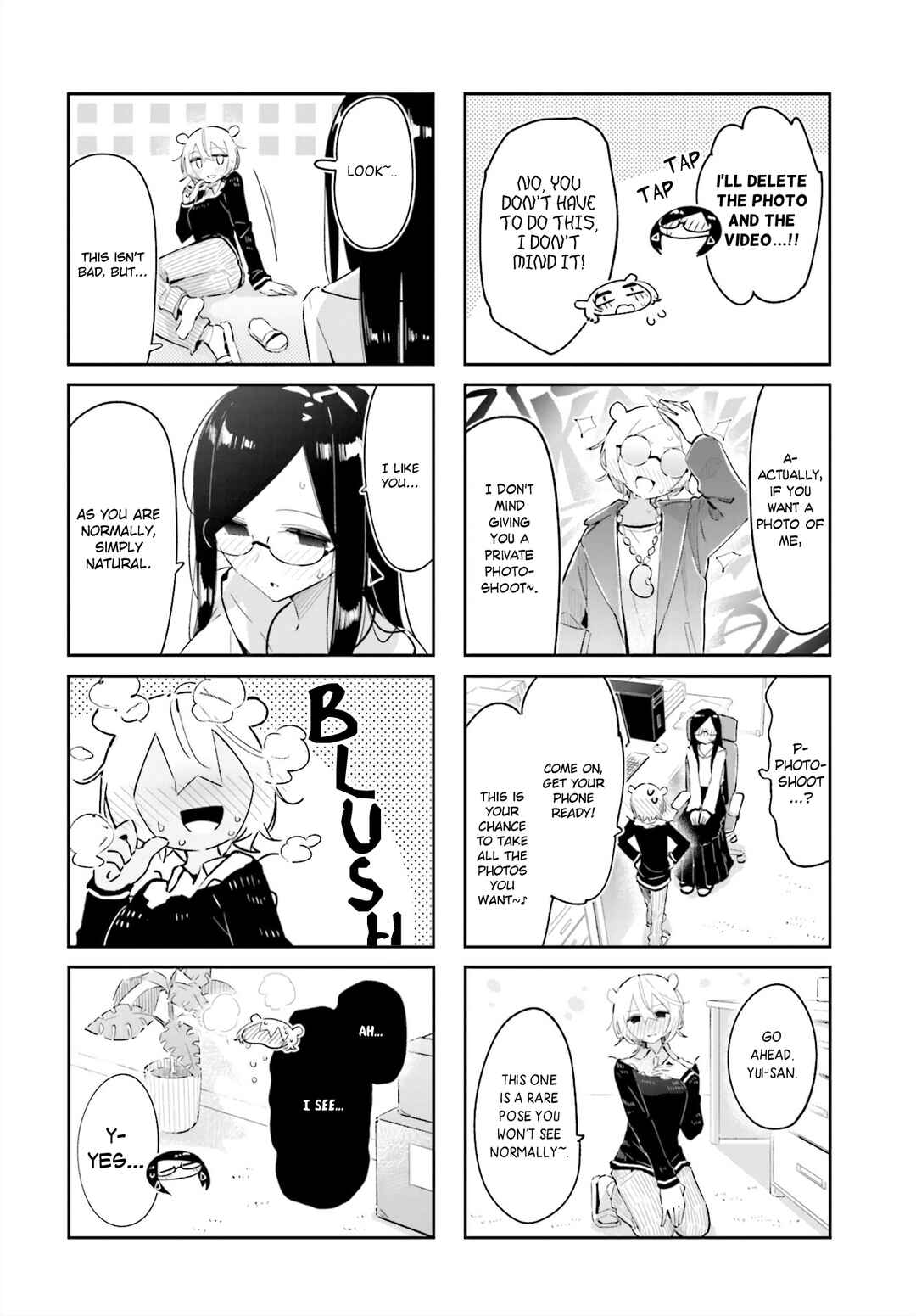 Page 8 Chapter 18 Hogushite, Yui-san
