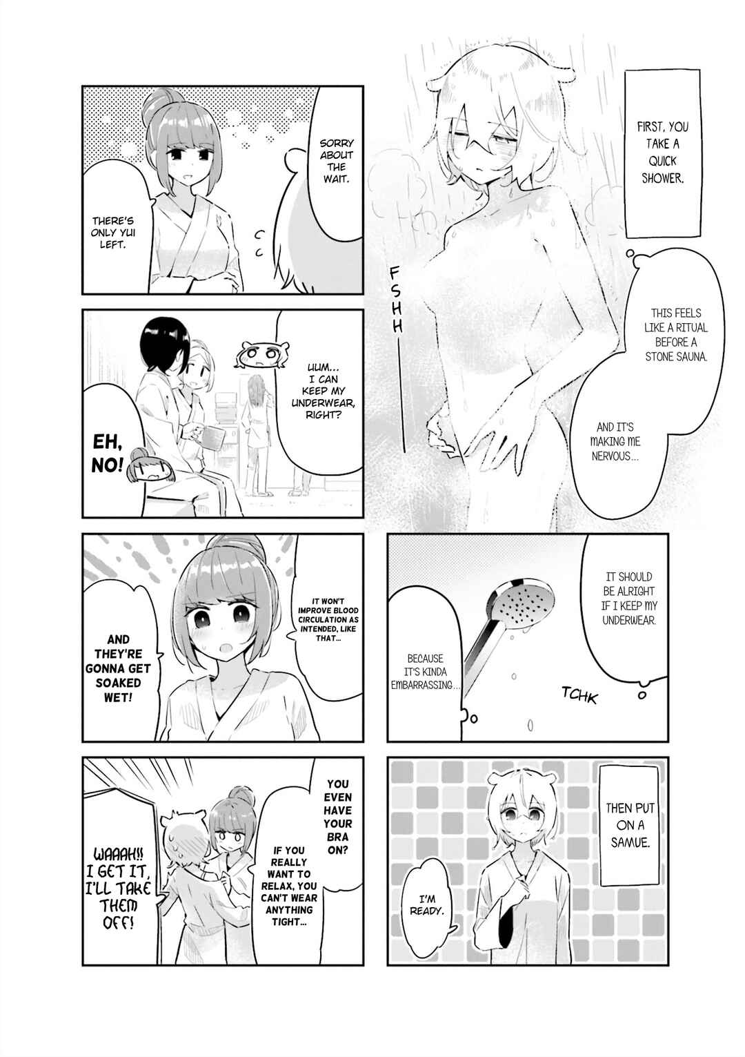 Page 4 Chapter 11 Hogushite, Yui-san