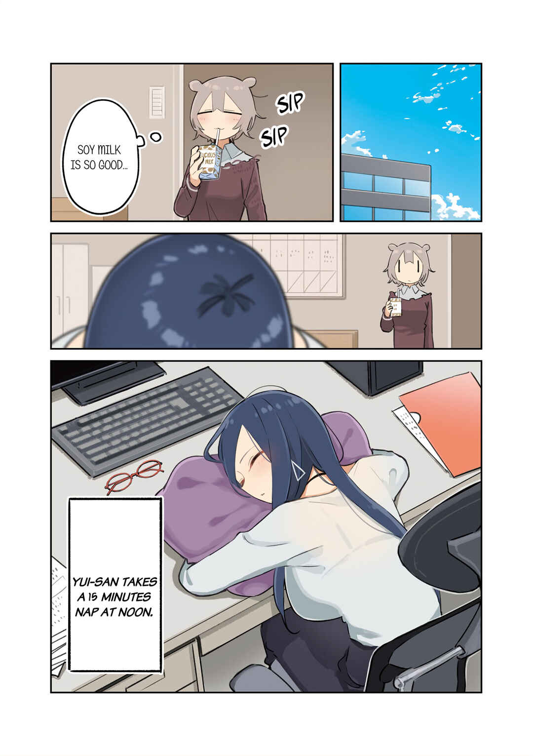 Page 3 Chapter 13.5 Hogushite, Yui-san