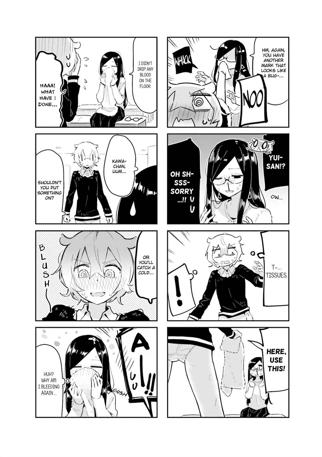 Page 8 Chapter 6 Hogushite, Yui-san