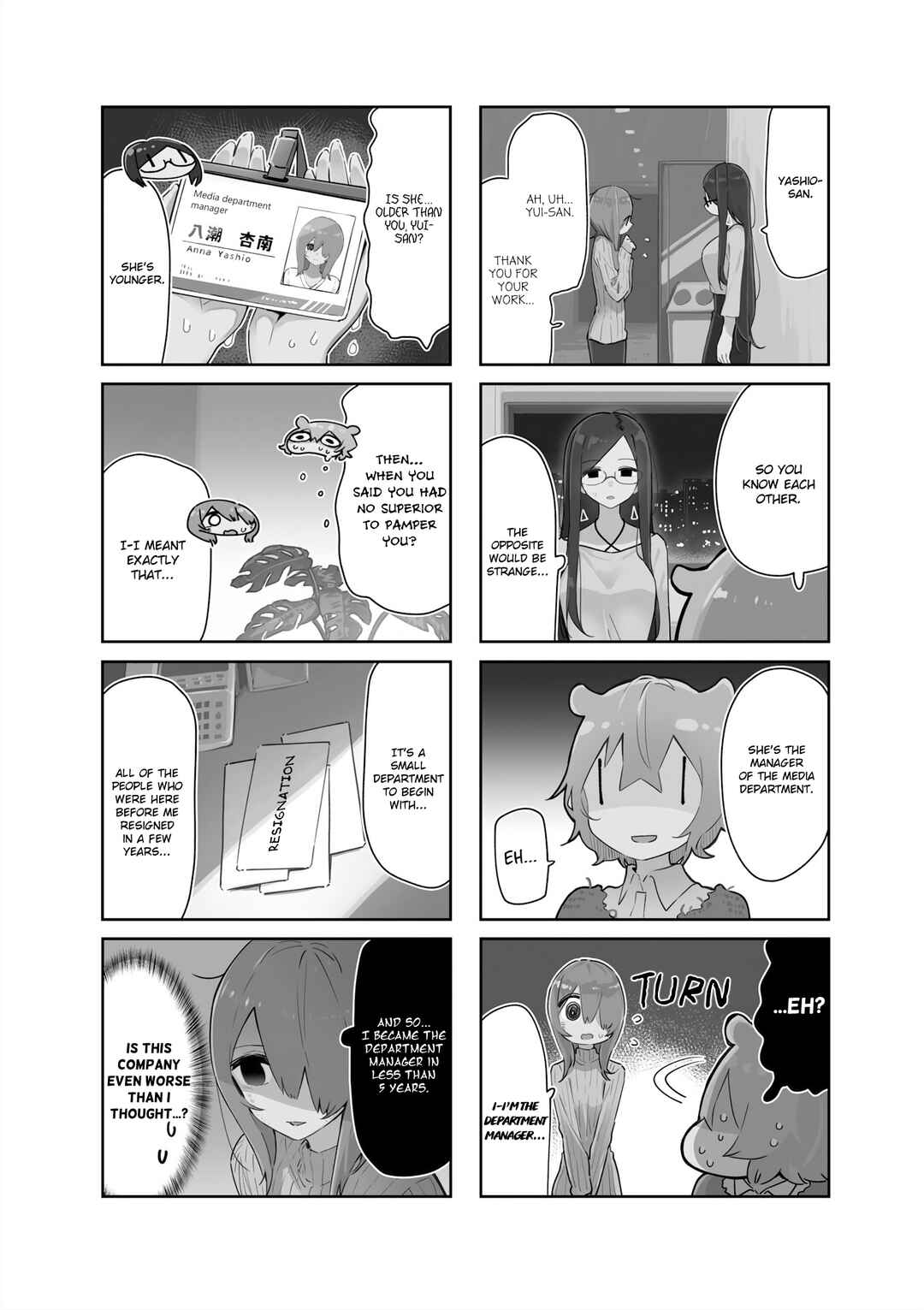 Page 2 Chapter 10 Hogushite, Yui-san