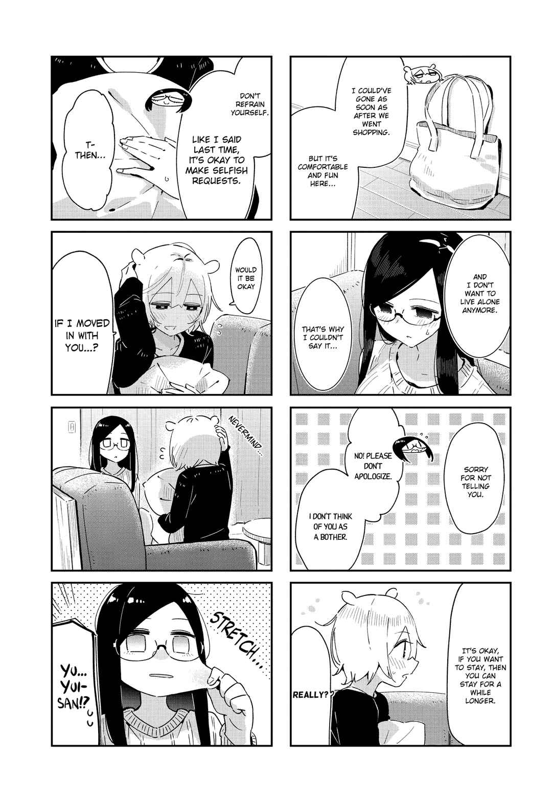 Page 7 Chapter 28 Hogushite, Yui-san