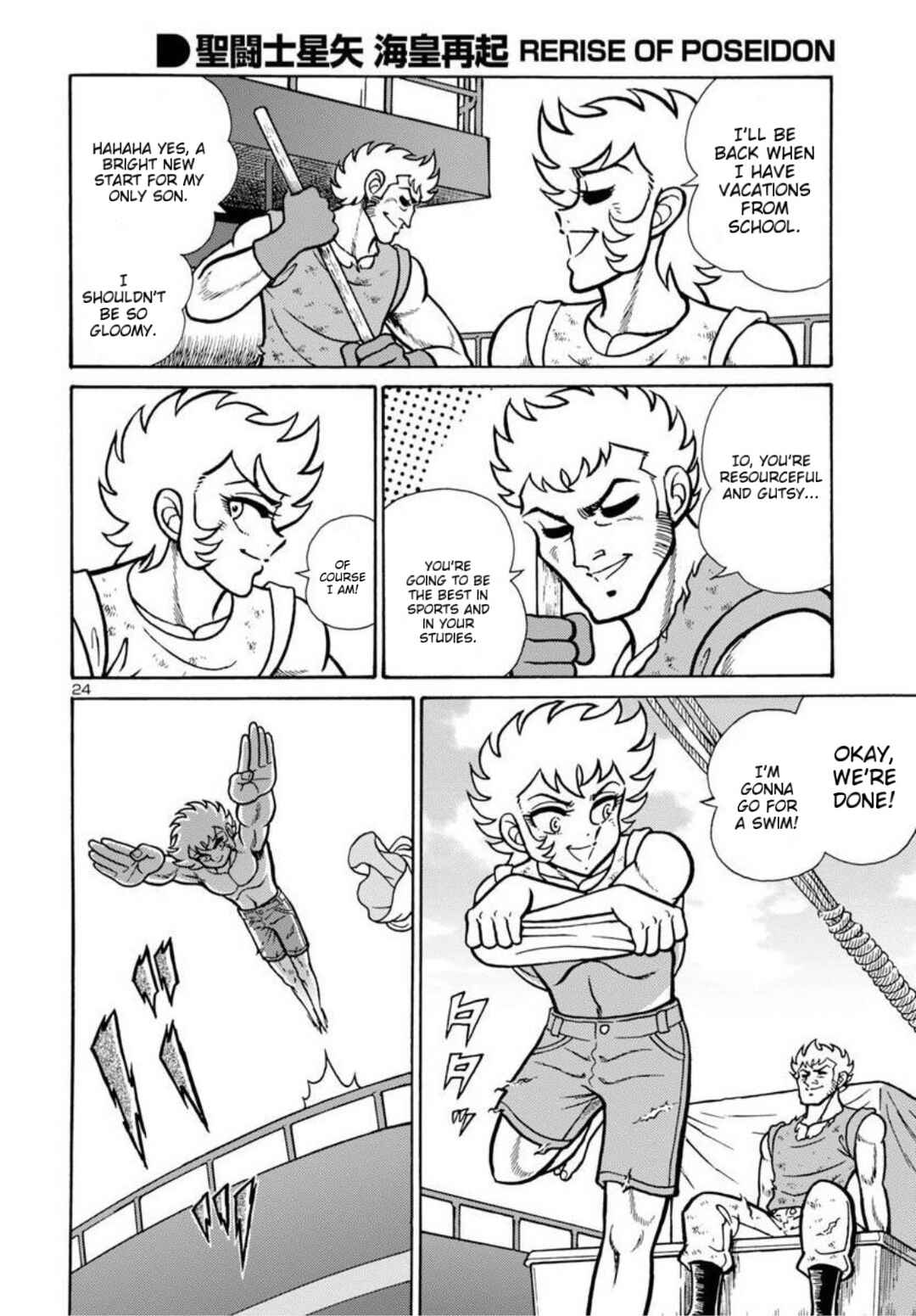 Page 24 Chapter 8 Saint Seiya: Rerise of Poseidon