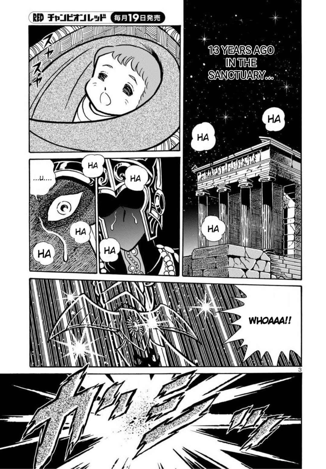 Page 3 Chapter 8 Saint Seiya: Rerise of Poseidon