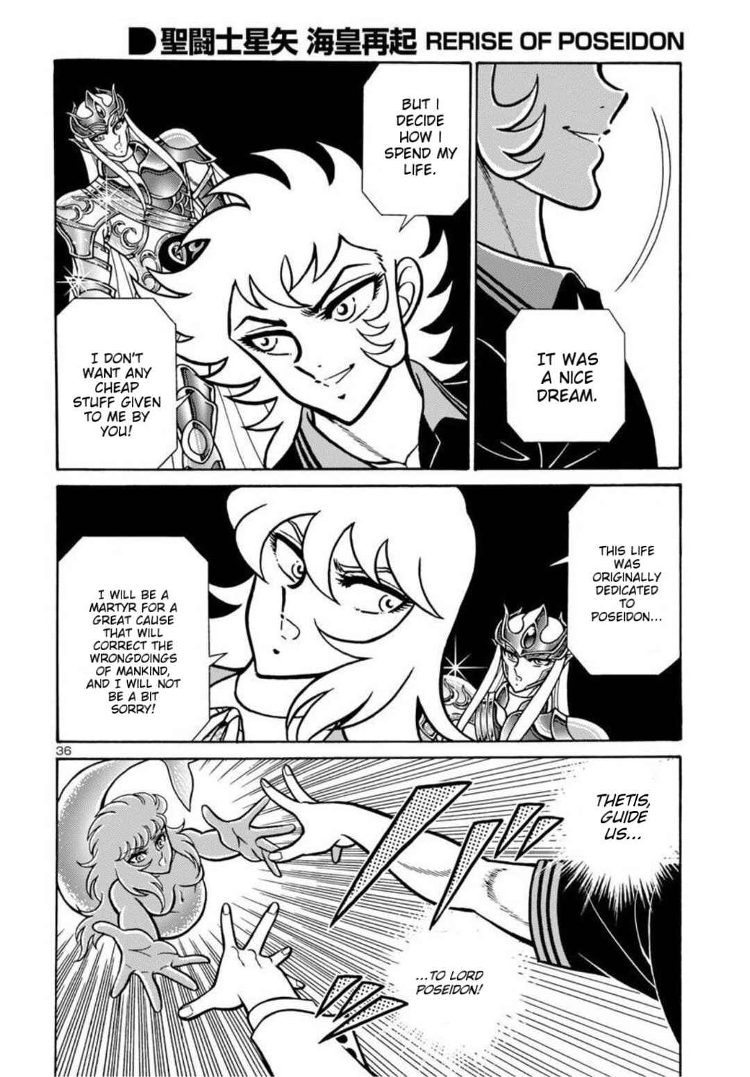 Page 36 Chapter 8 Saint Seiya: Rerise of Poseidon