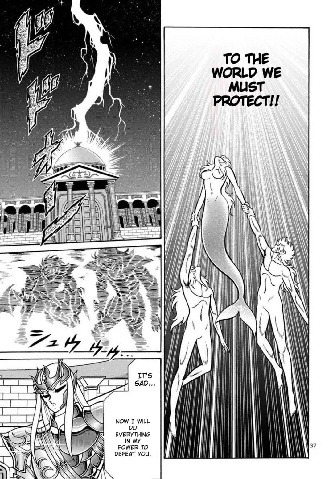 Page 38 Chapter 8 Saint Seiya: Rerise of Poseidon