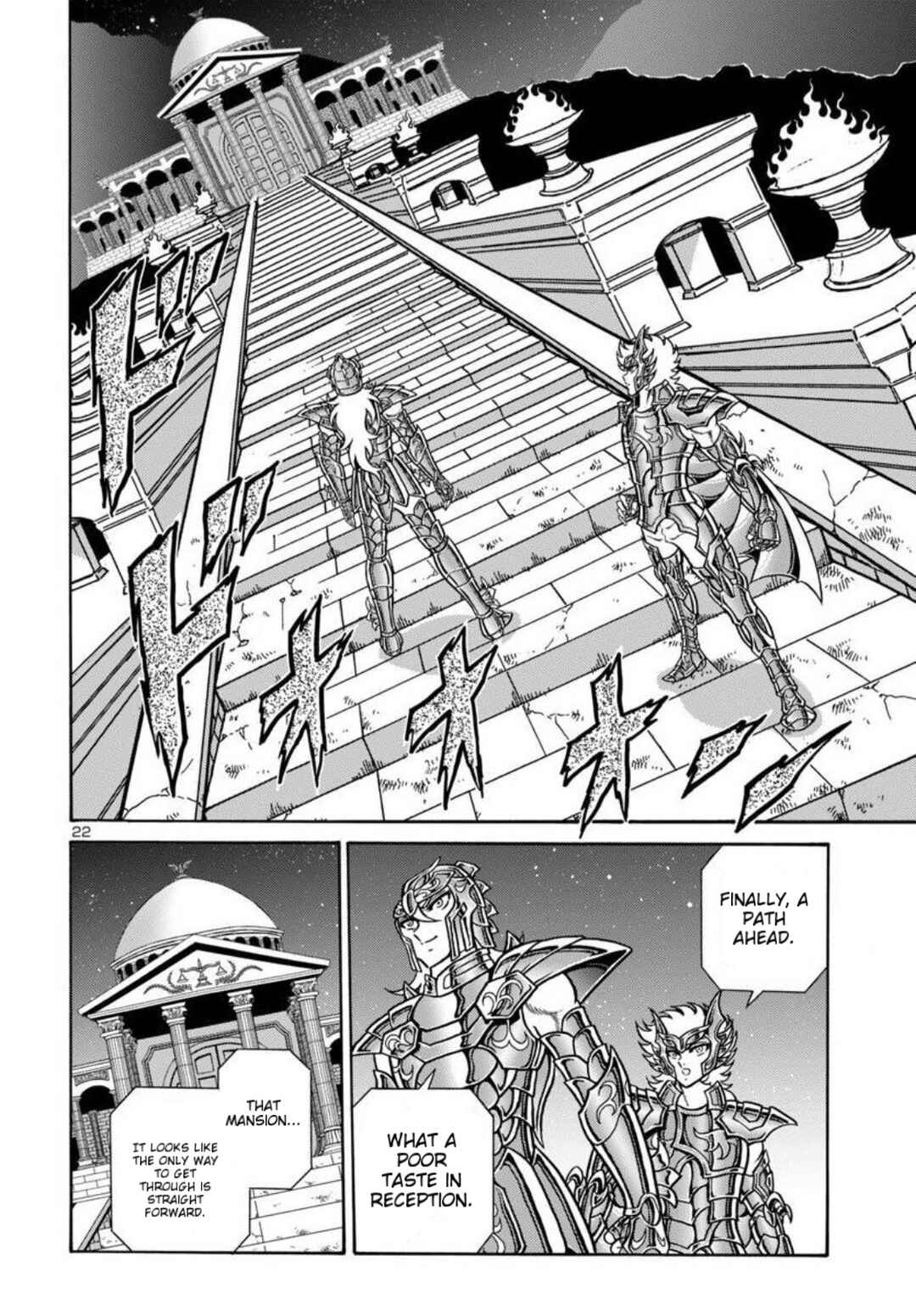 Page 22 Chapter 7 Saint Seiya: Rerise of Poseidon