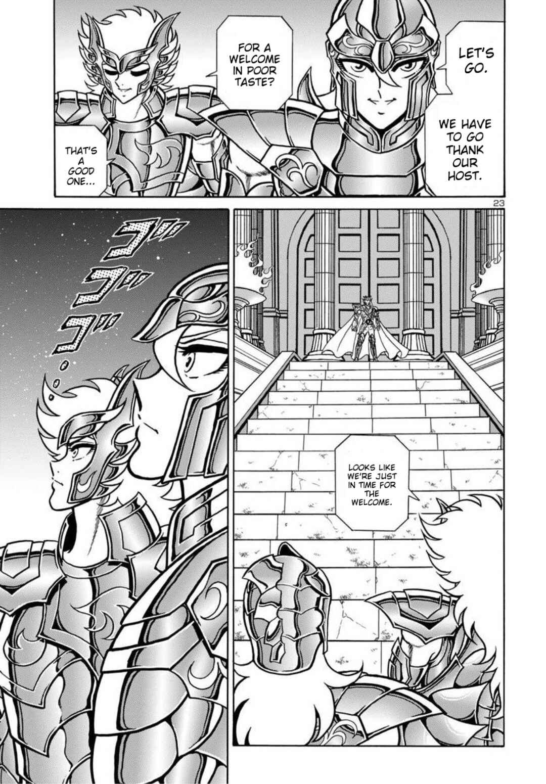 Page 23 Chapter 7 Saint Seiya: Rerise of Poseidon