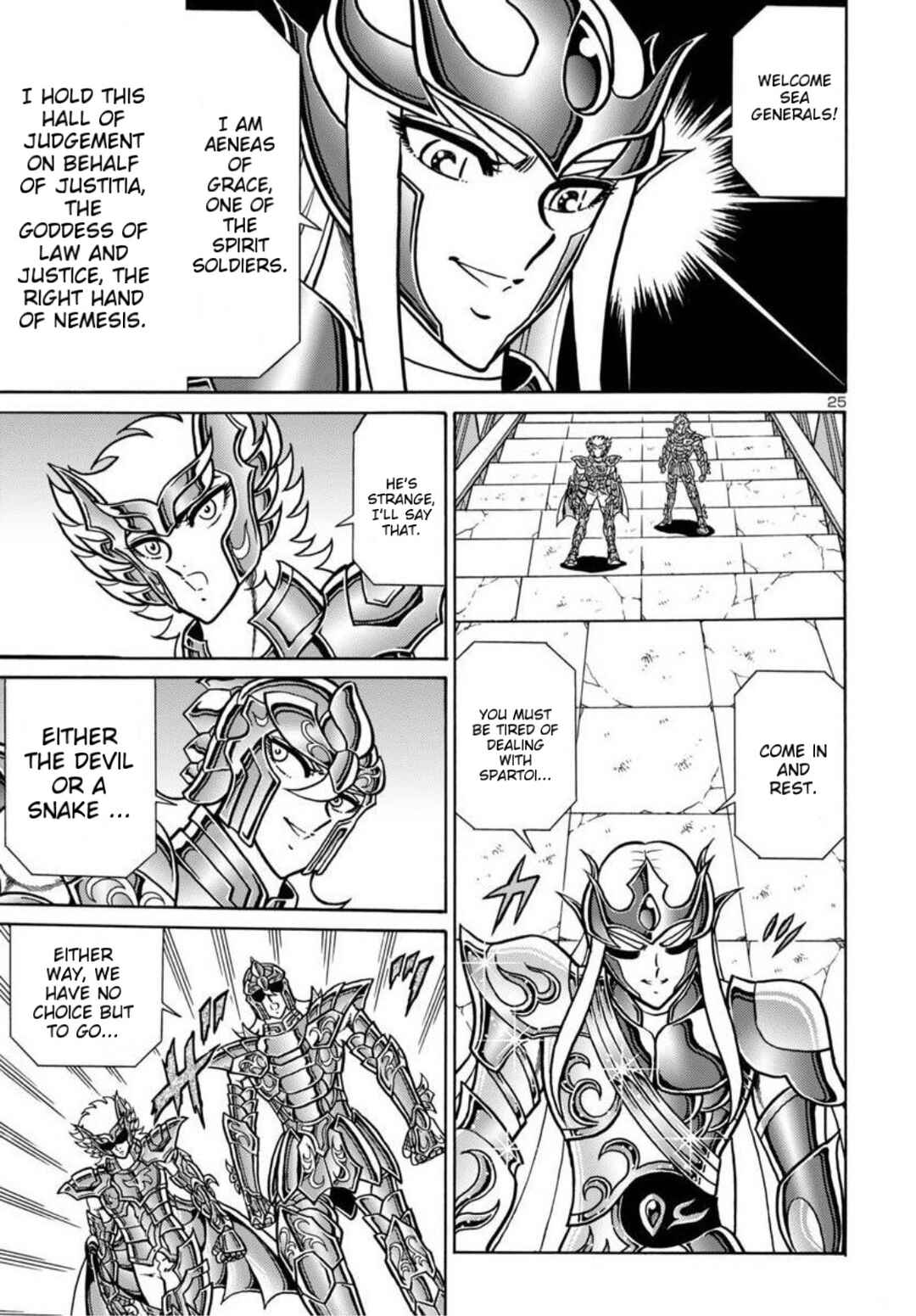 Page 25 Chapter 7 Saint Seiya: Rerise of Poseidon
