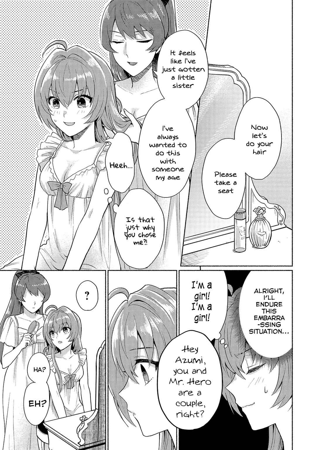 Page 15 Chapter 10 Tensei Shitara Ore ga Heroine de Aitsu ga Yuusha Datta