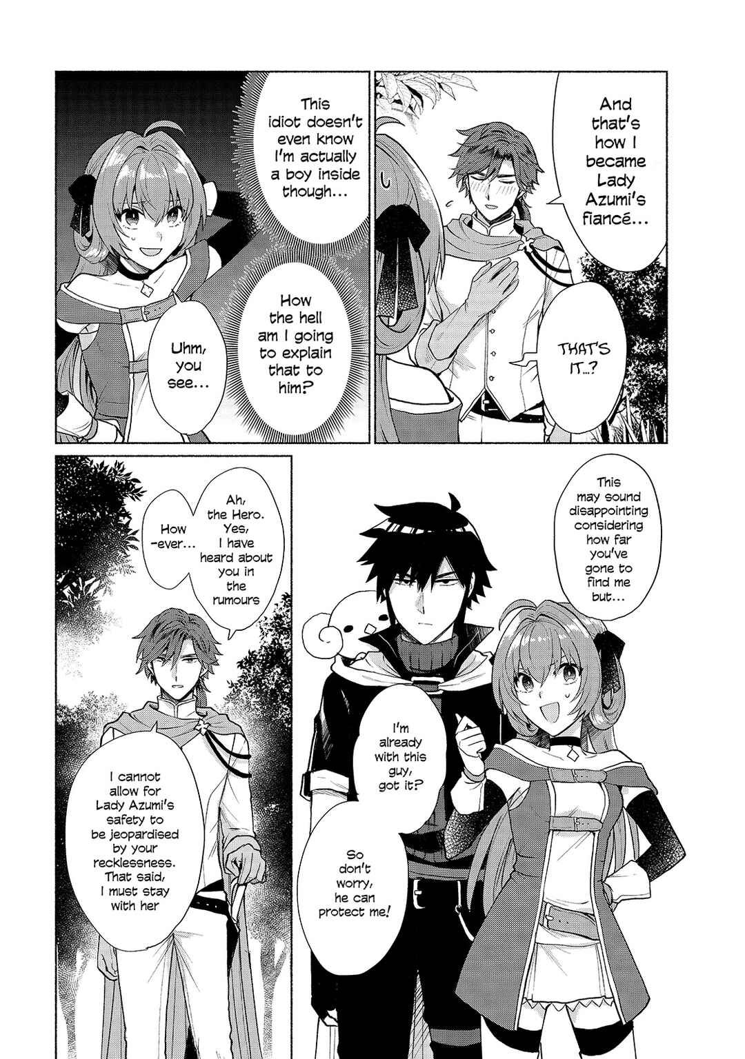 Page 14 Chapter 15 Tensei Shitara Ore ga Heroine de Aitsu ga Yuusha Datta