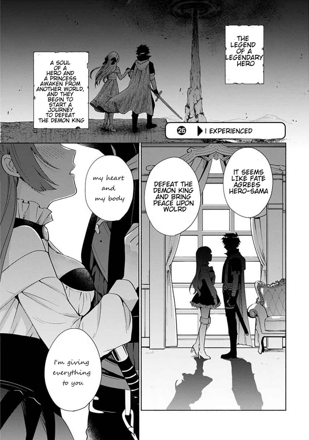 Page 1 Chapter 26 Tensei Shitara Ore ga Heroine de Aitsu ga Yuusha Datta