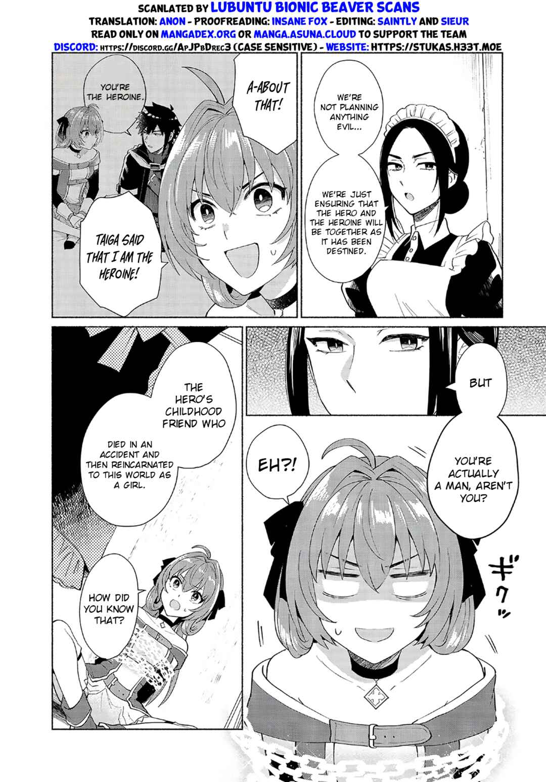 Page 2 Chapter 29 Tensei Shitara Ore ga Heroine de Aitsu ga Yuusha Datta