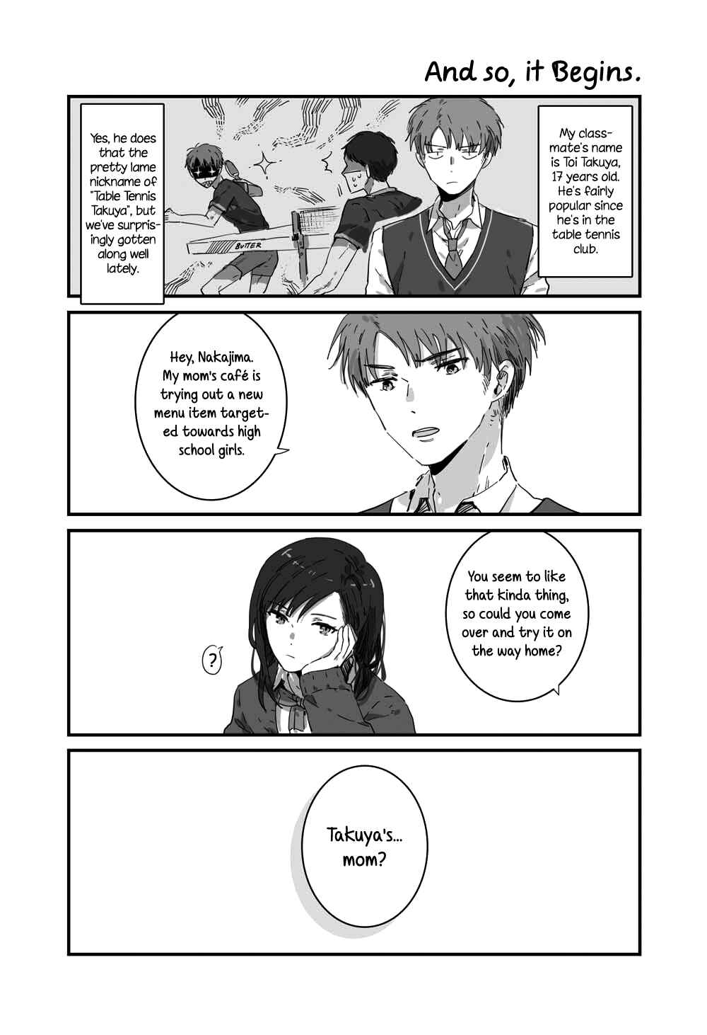 Page 2 Chapter 1 JK-chan and Her Classmates Mom
