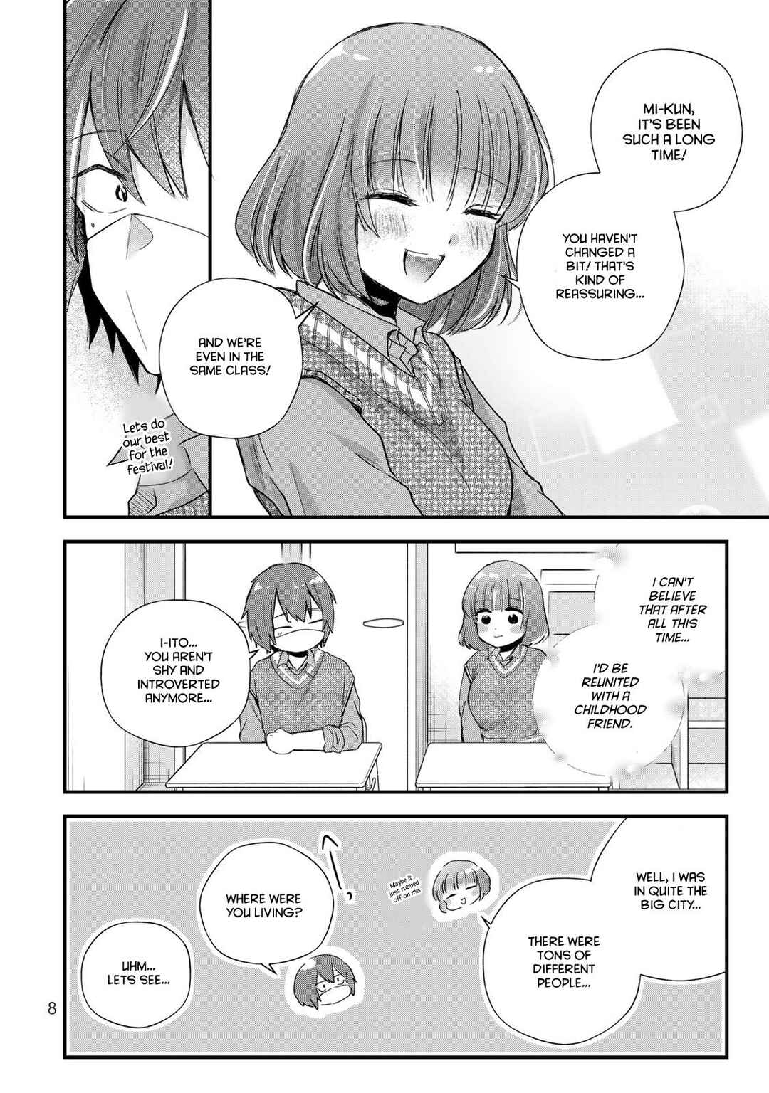 Page 8 Chapter 23 Houkago, Boku wa Kimi ni Naru