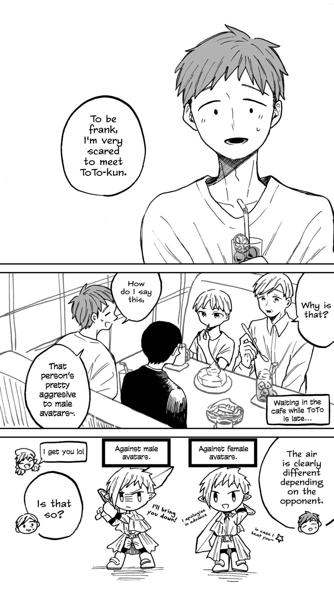 Page 1 Chapter 6 The 53 Year Old Online Gamers First IRL Meet-Up