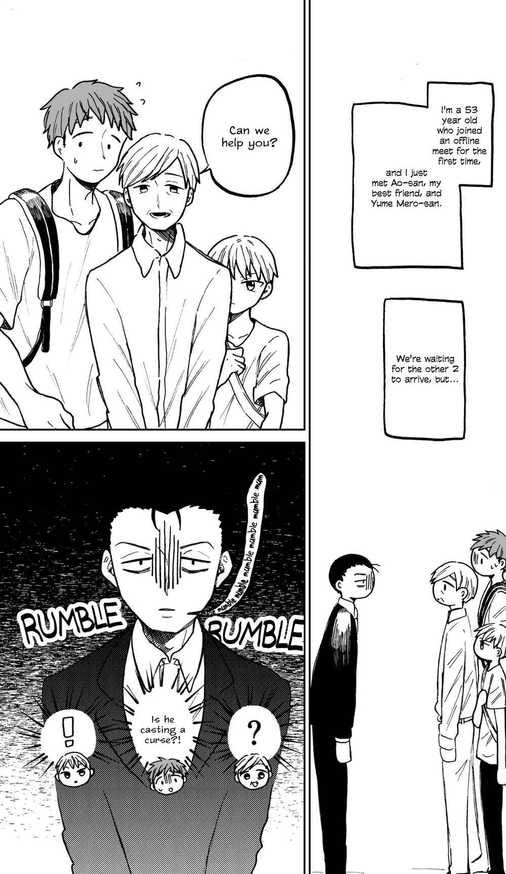 Page 1 Chapter 5 The 53 Year Old Online Gamers First IRL Meet-Up