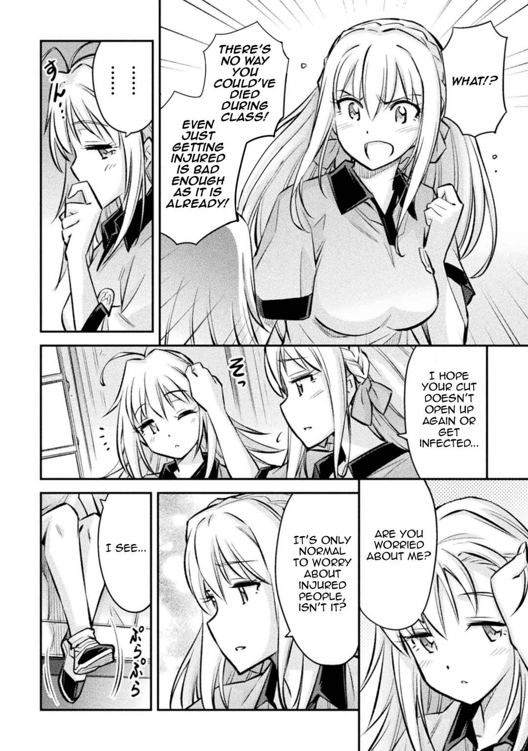 Page 10 Chapter 4 Saikyou no Youhei Shoujo no Gakuen Seikatsu