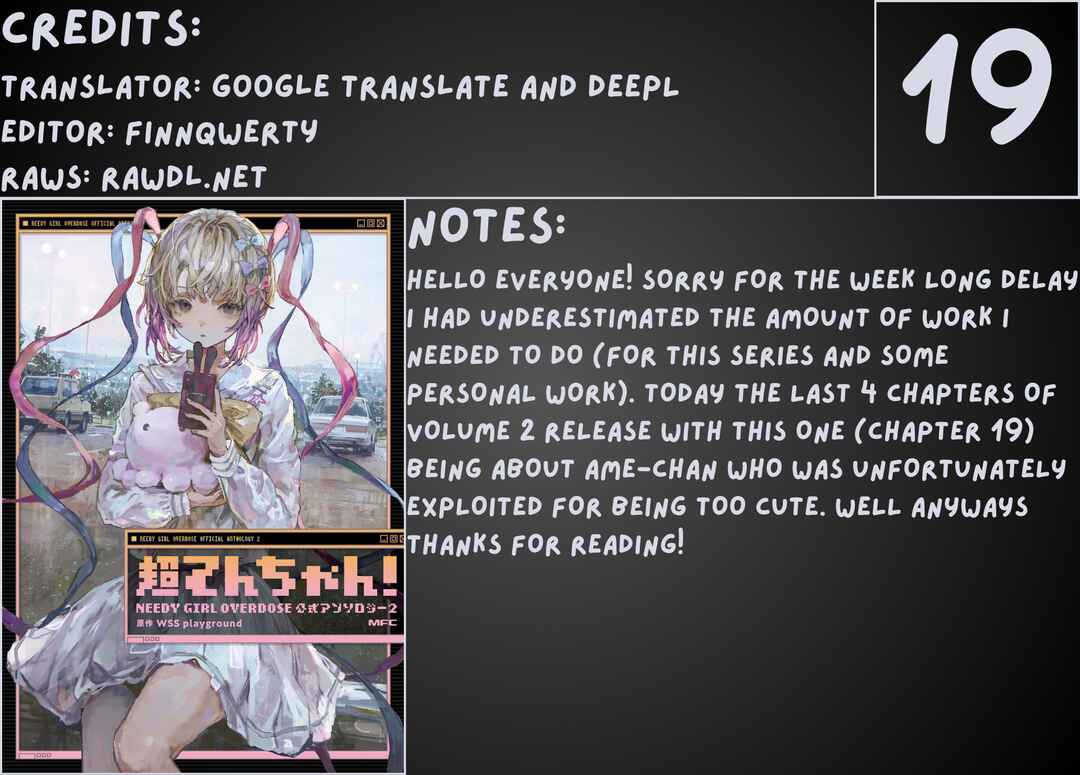 Page 13 Chapter 19 Chou Ten-chan! NEEDY GIRL OVERDOSE Koushiki Anthology