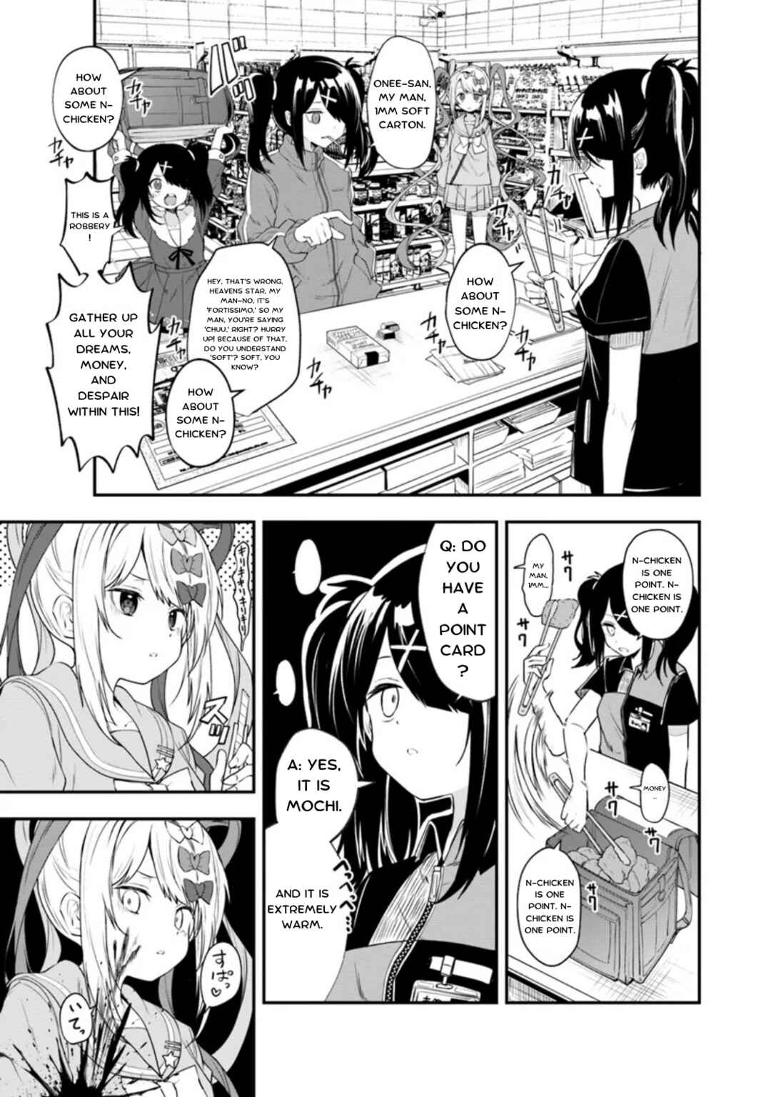 Page 5 Chapter 28 Chou Ten-chan! NEEDY GIRL OVERDOSE Koushiki Anthology